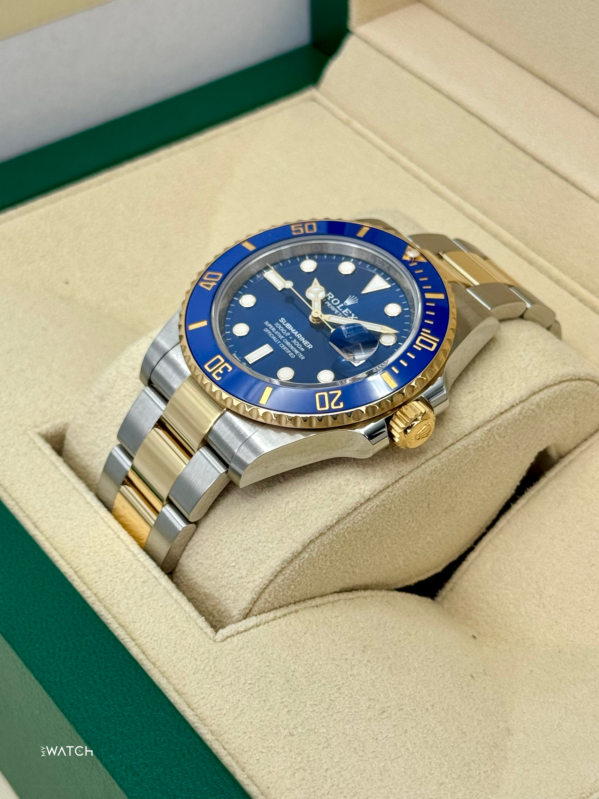 2023 Rolex Submariner "Bluesy" 41mm 126613LB Two-Tone Blue Dial - MyWatchLLC