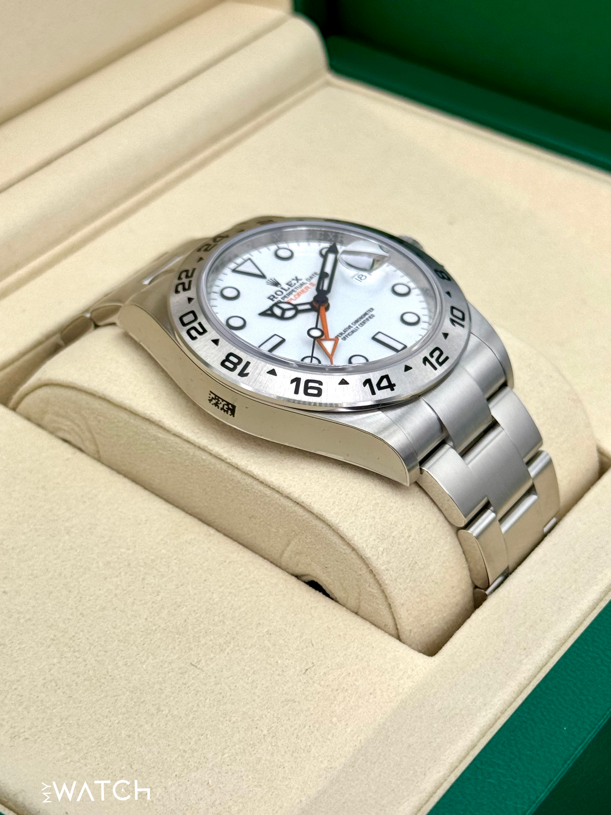 NEW 2025 Rolex Explorer II 42mm 226570 Polar White Dial - MyWatchLLC