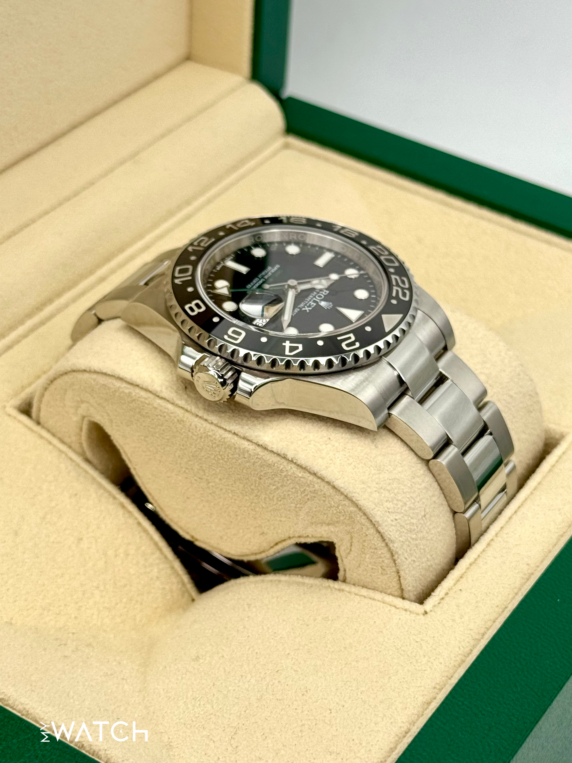 2014 Rolex GMT-Master II 40mm 116710LN Stainless Steel Black Dial - MyWatchLLC