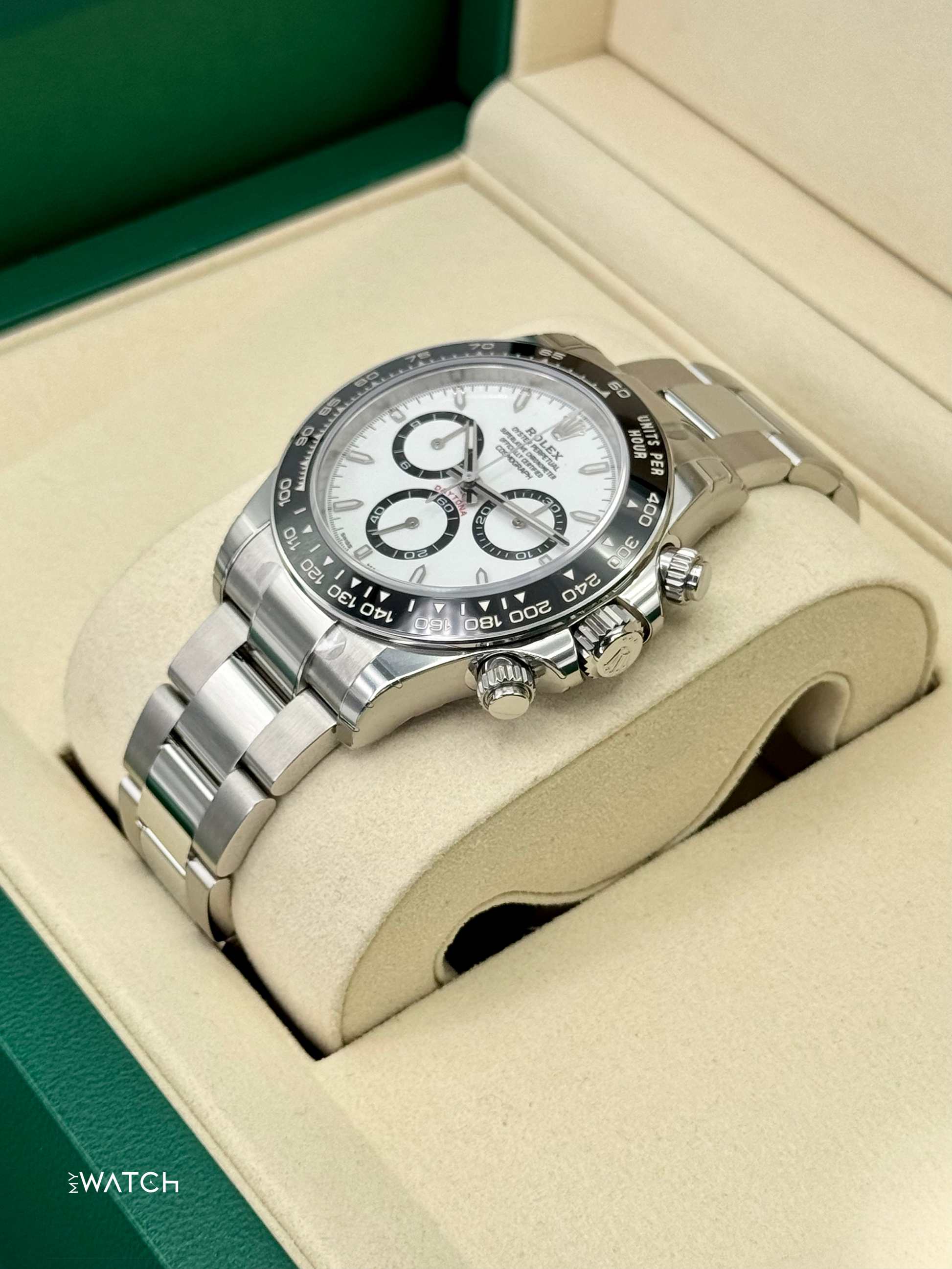 NEW 2025 Rolex Daytona 40mm 126500LN Stainless Steel Panda Dial (STICKERED) - MyWatchLLC