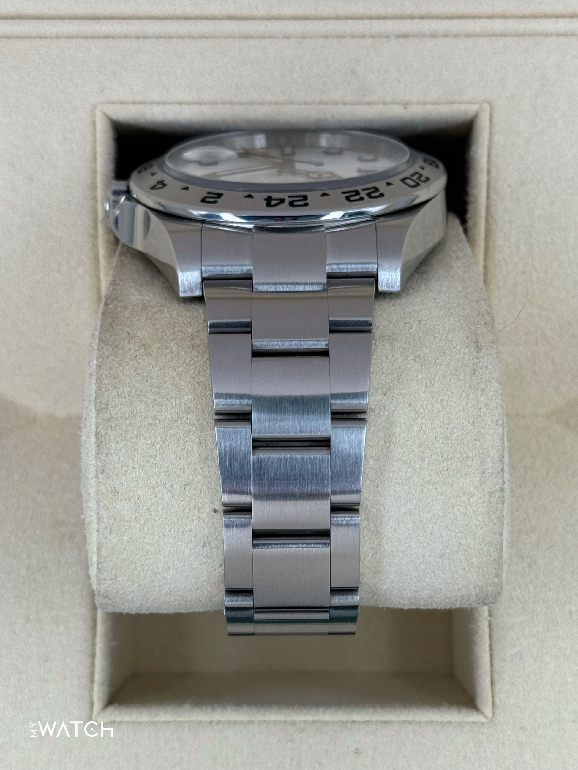 2016 Rolex Explorer II 42mm 216570 Polar White Dial - MyWatchLLC