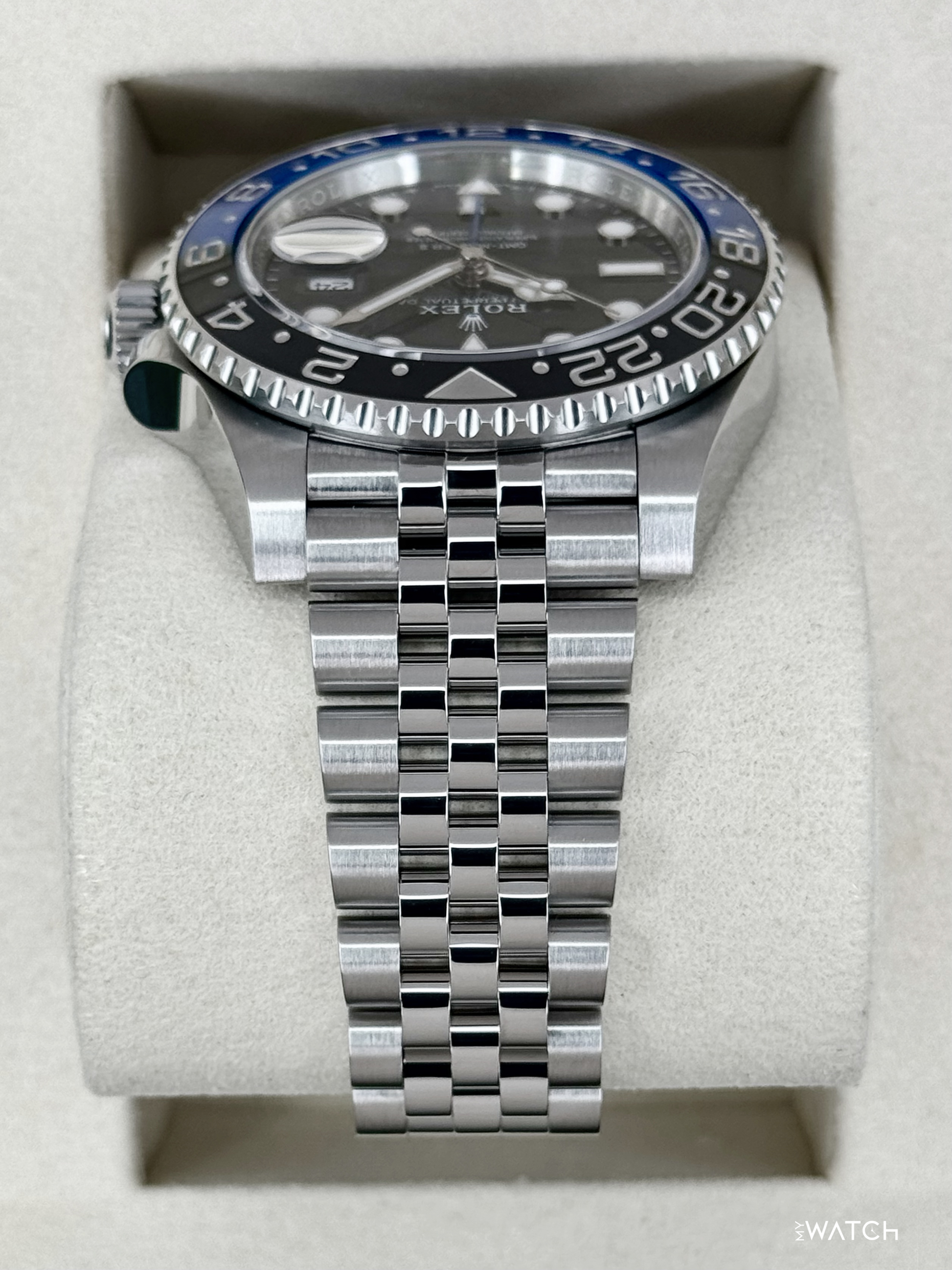 2025 Rolex GMT-Master II "Batgirl" 40mm 126710BLNR Jubilee - MyWatchLLC