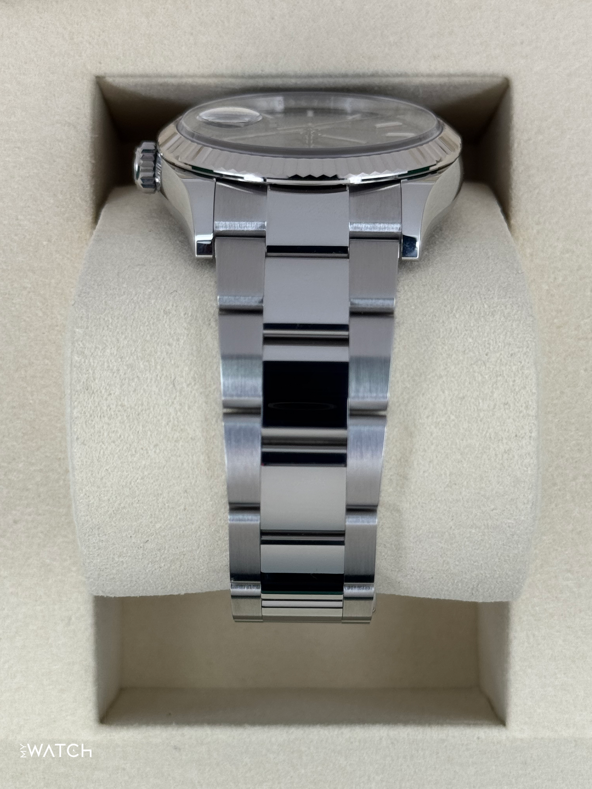 NEW 2025 Rolex Datejust 36mm 126234 Stainless Steel Oyster Blue Dial - MyWatchLLC