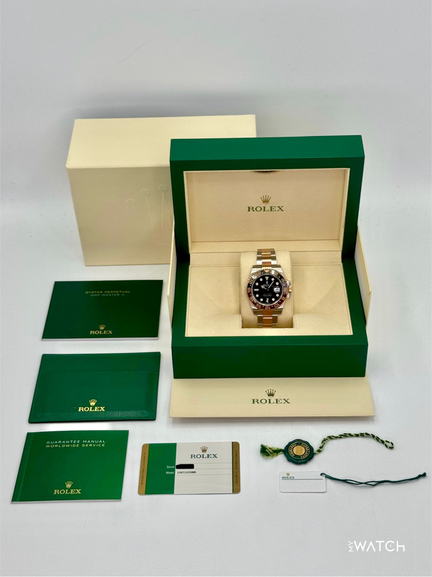 2020 Rolex GMT-Master II "Rootbeer" 40mm 126711CHNR Two-Tone - MyWatchLLC