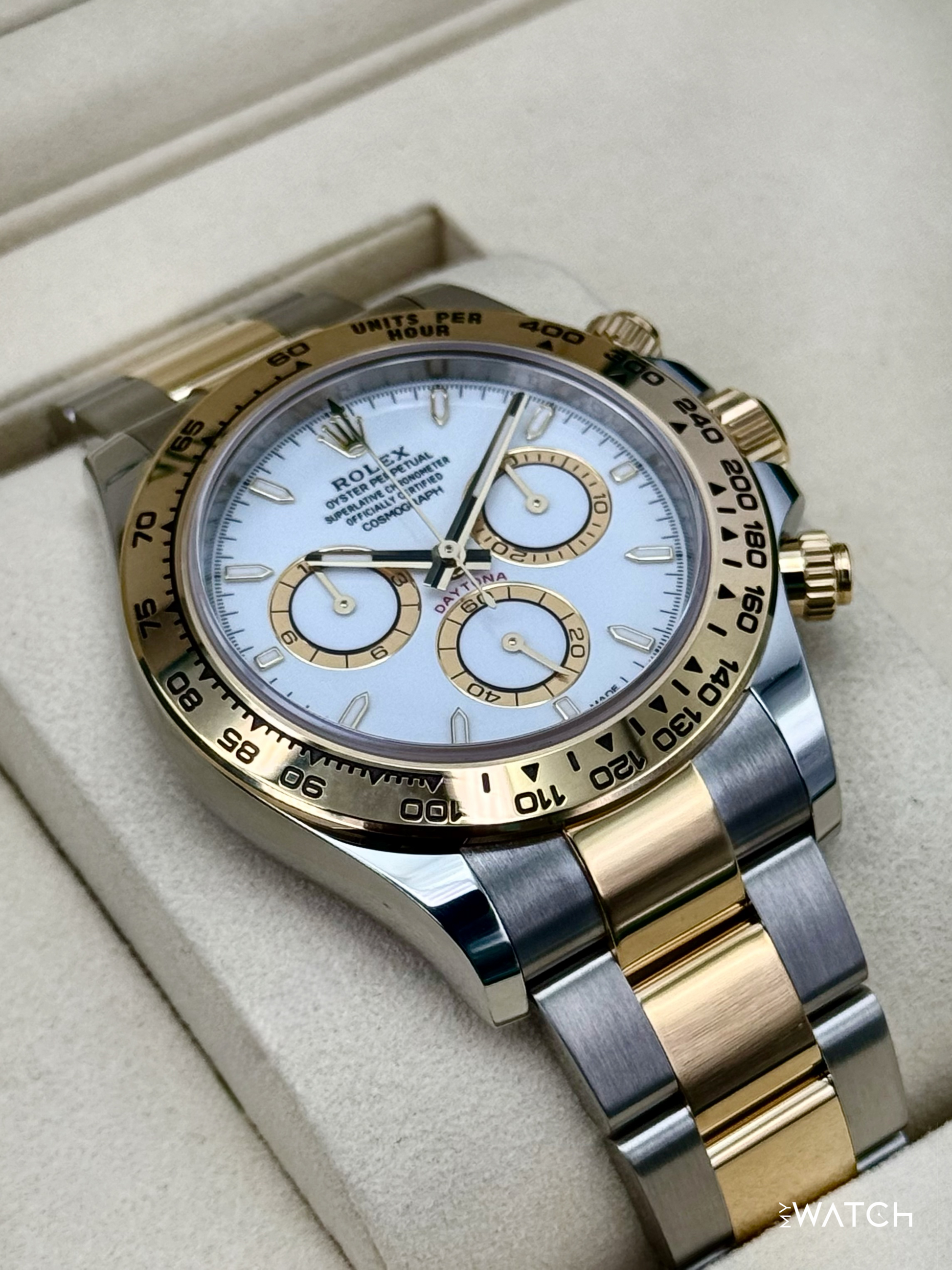 2025 Rolex Daytona 40mm 126503 Two-Tone White Dial - MyWatchLLC