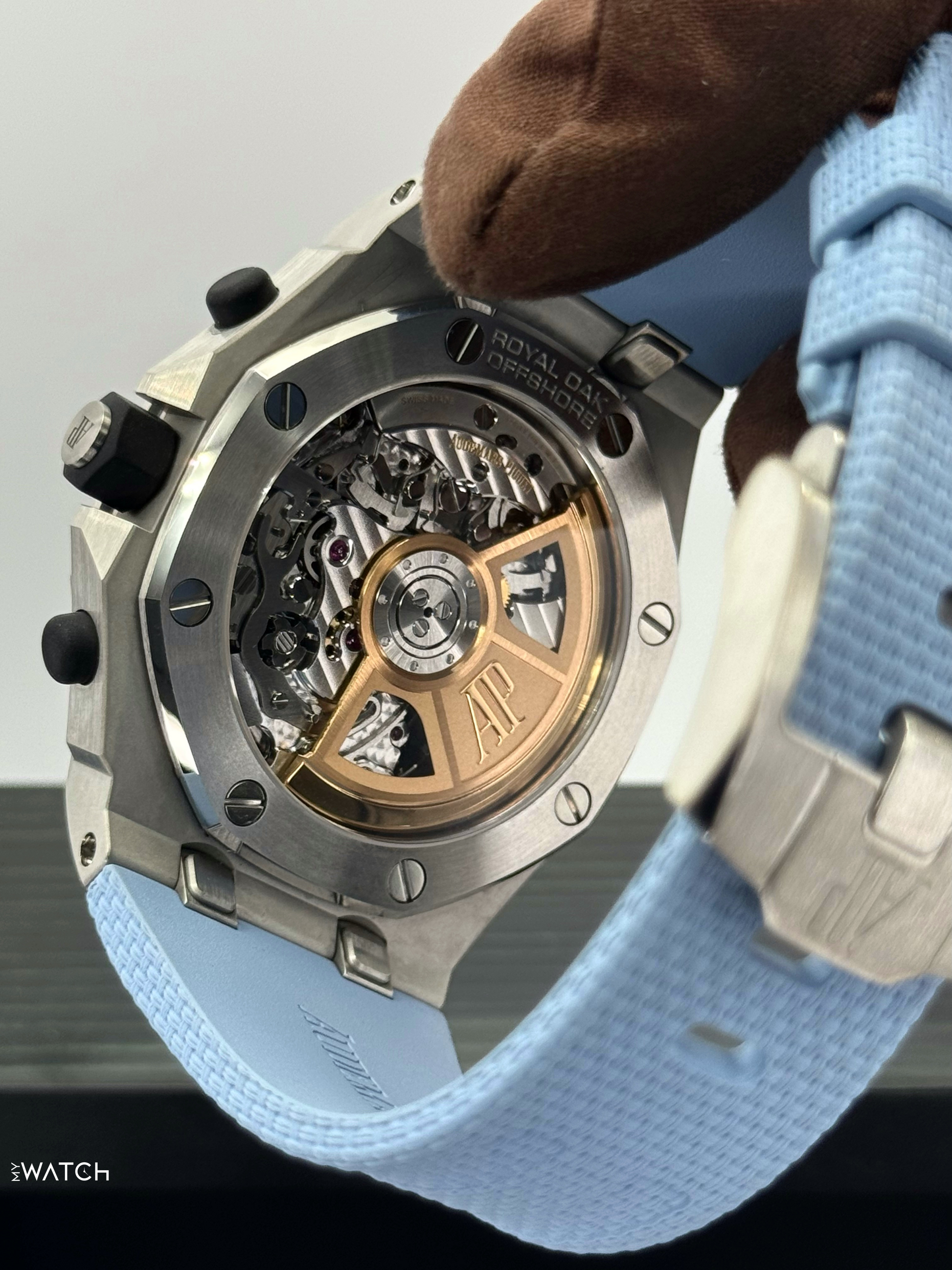 2022 Audemars Piguet Royal Oak Offshore Chrono 42mm 26238ST Blue Dial - MyWatchLLC