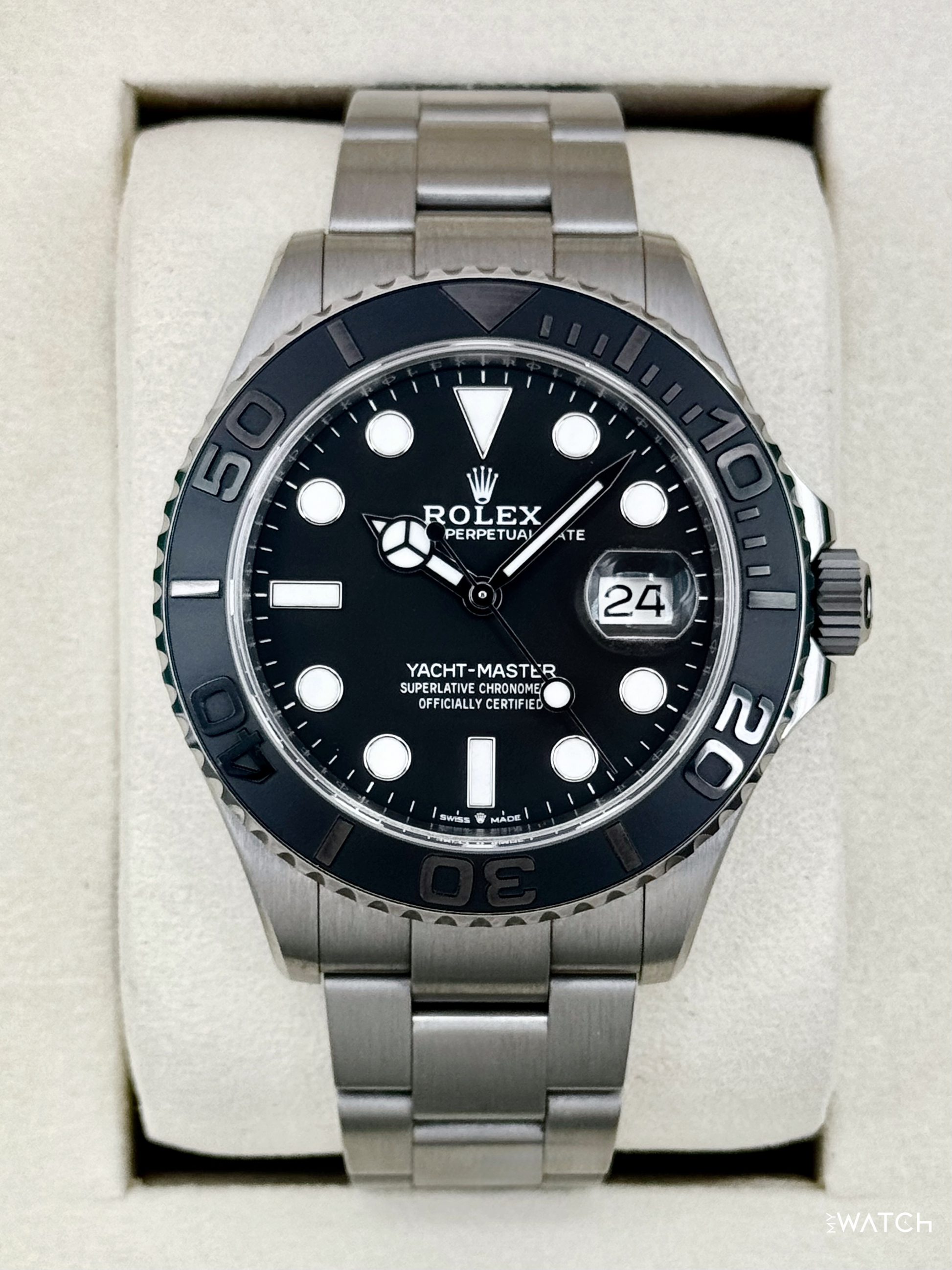 2025 Rolex Yacht-Master 42mm 226627 Titanium - MyWatchLLC