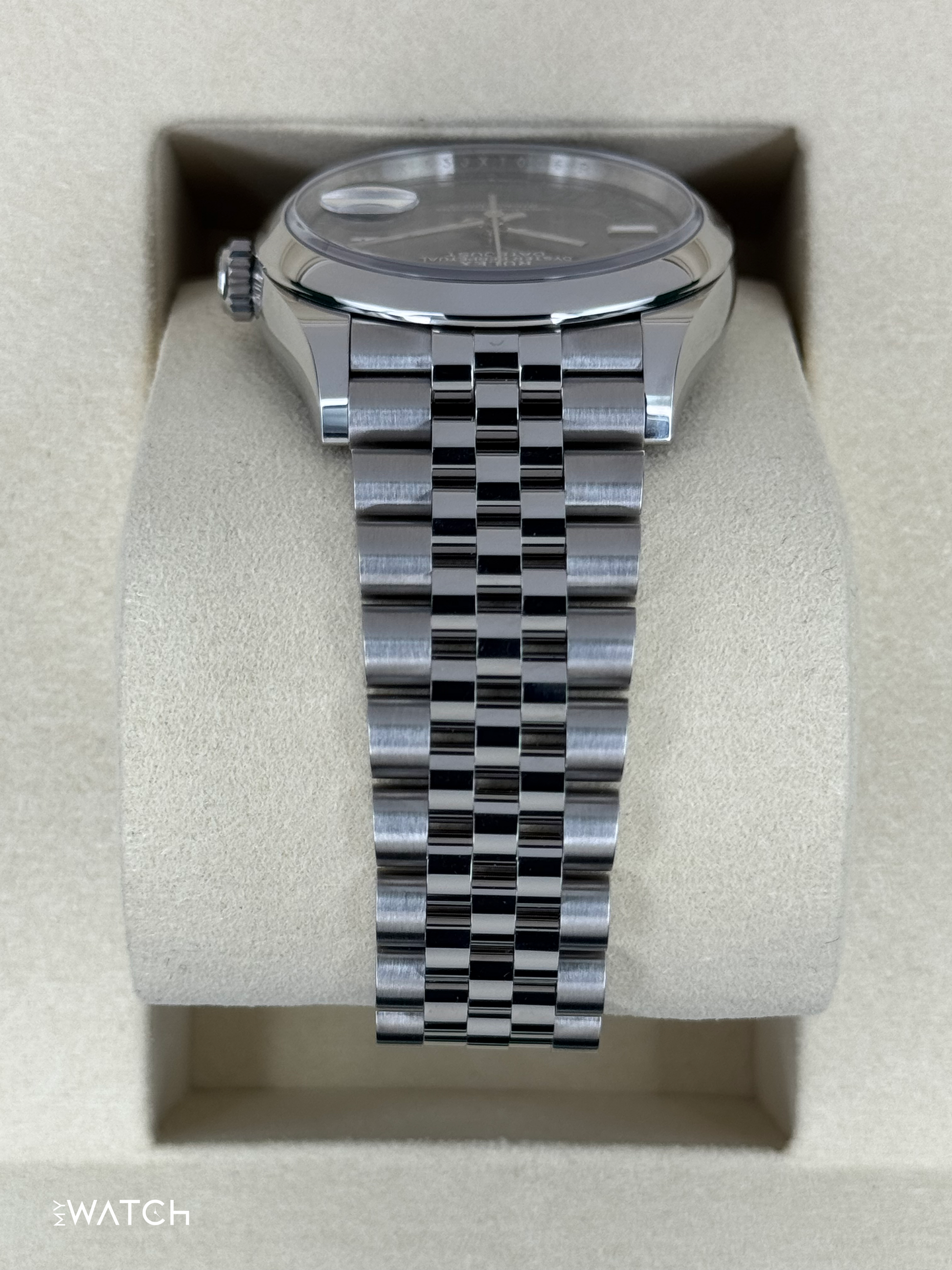 NEW 2025 Rolex Datejust 36mm 126200 Jubilee Wimbledon Dial - MyWatchLLC