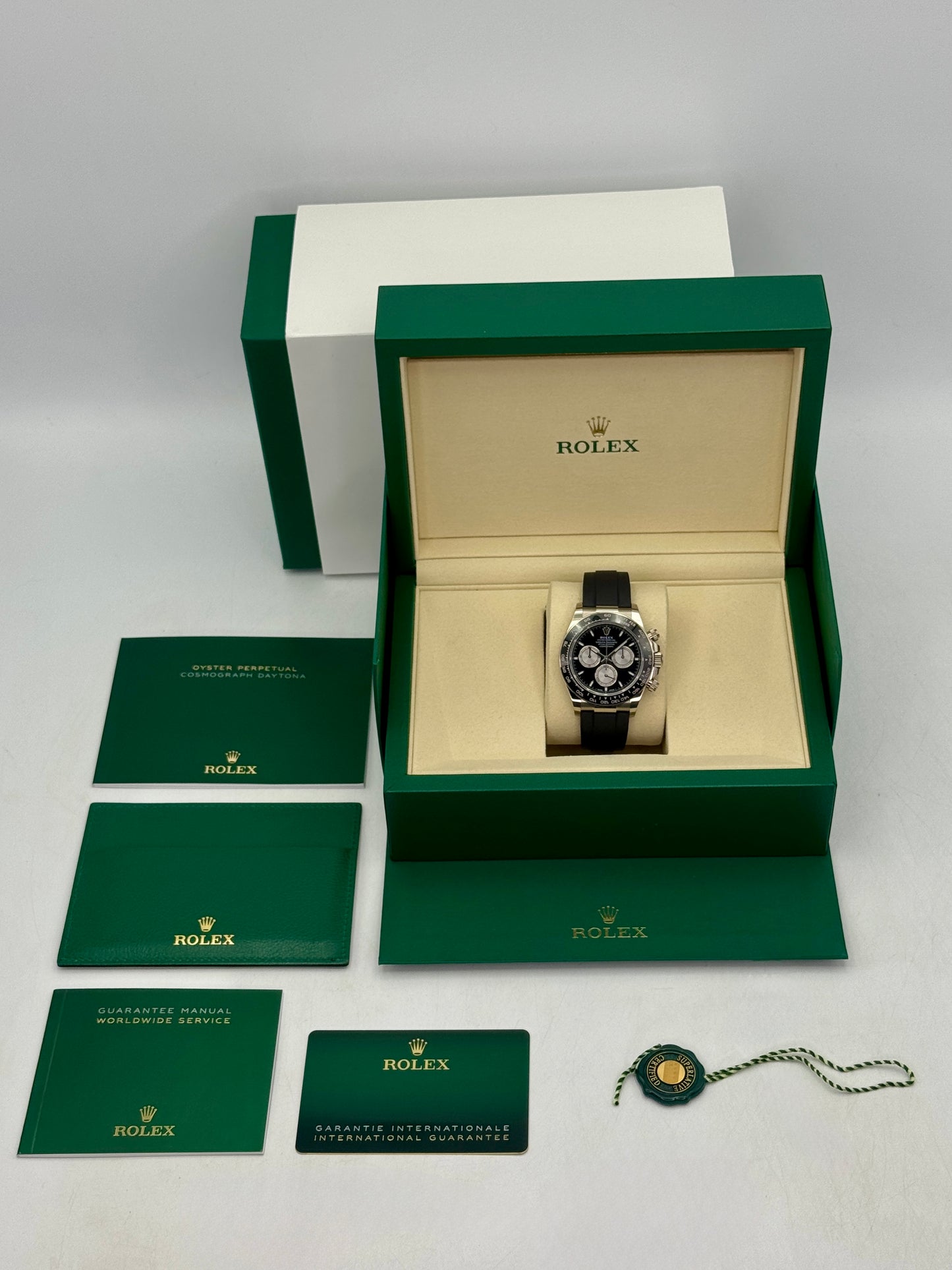 2024 Rolex Daytona "Baby Le Mans" 40mm 126519LN White Gold Black Dial