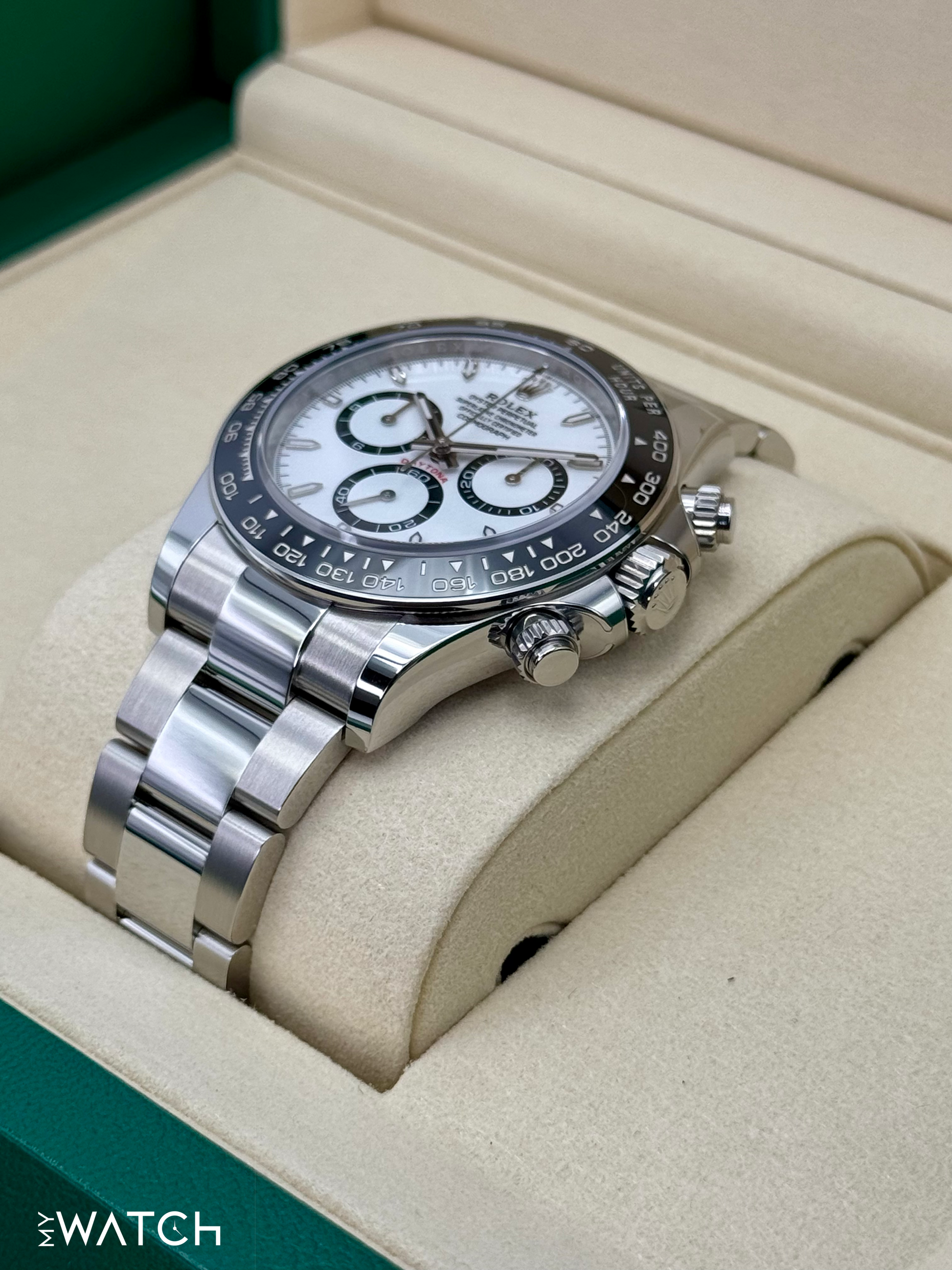 NEW 2025 Rolex Daytona 40mm 126500LN Stainless Steel Panda Dial - MyWatchLLC