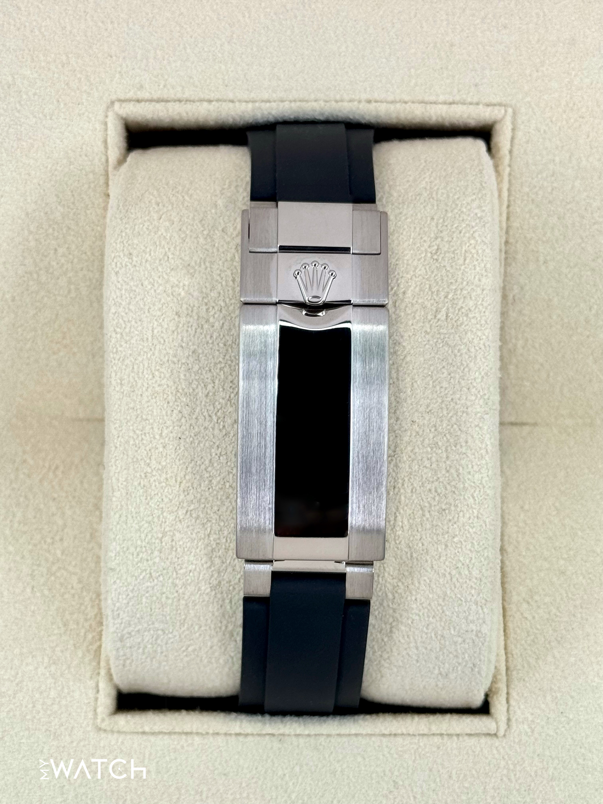 2024 Rolex Yacht-Master 42mm 226659 White Gold Oysterflex Black Dial - MyWatchLLC