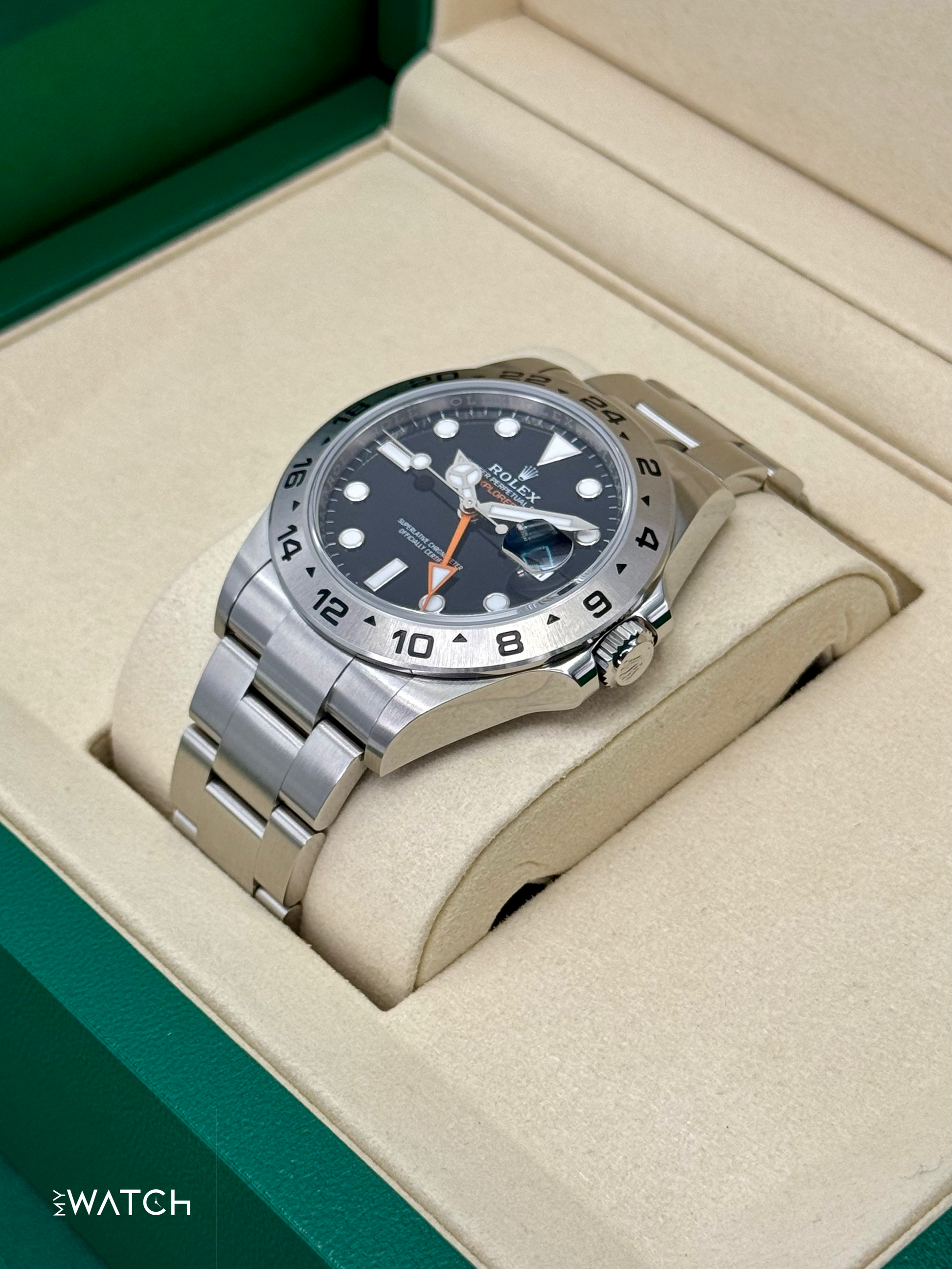 NEW 2025 Rolex Explorer II 42mm 226570 Black Dial - MyWatchLLC