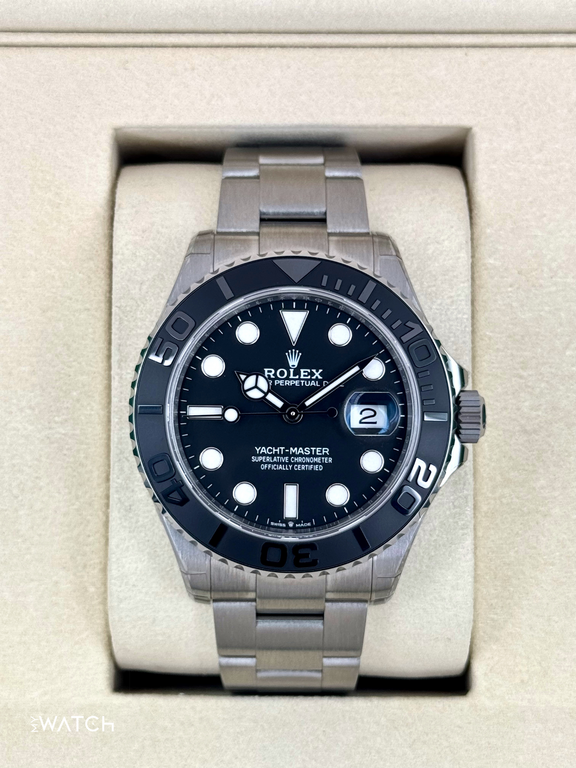 NEW 2025 Rolex Yacht-Master 42mm 226627 Titanium (STICKERED) - MyWatchLLC