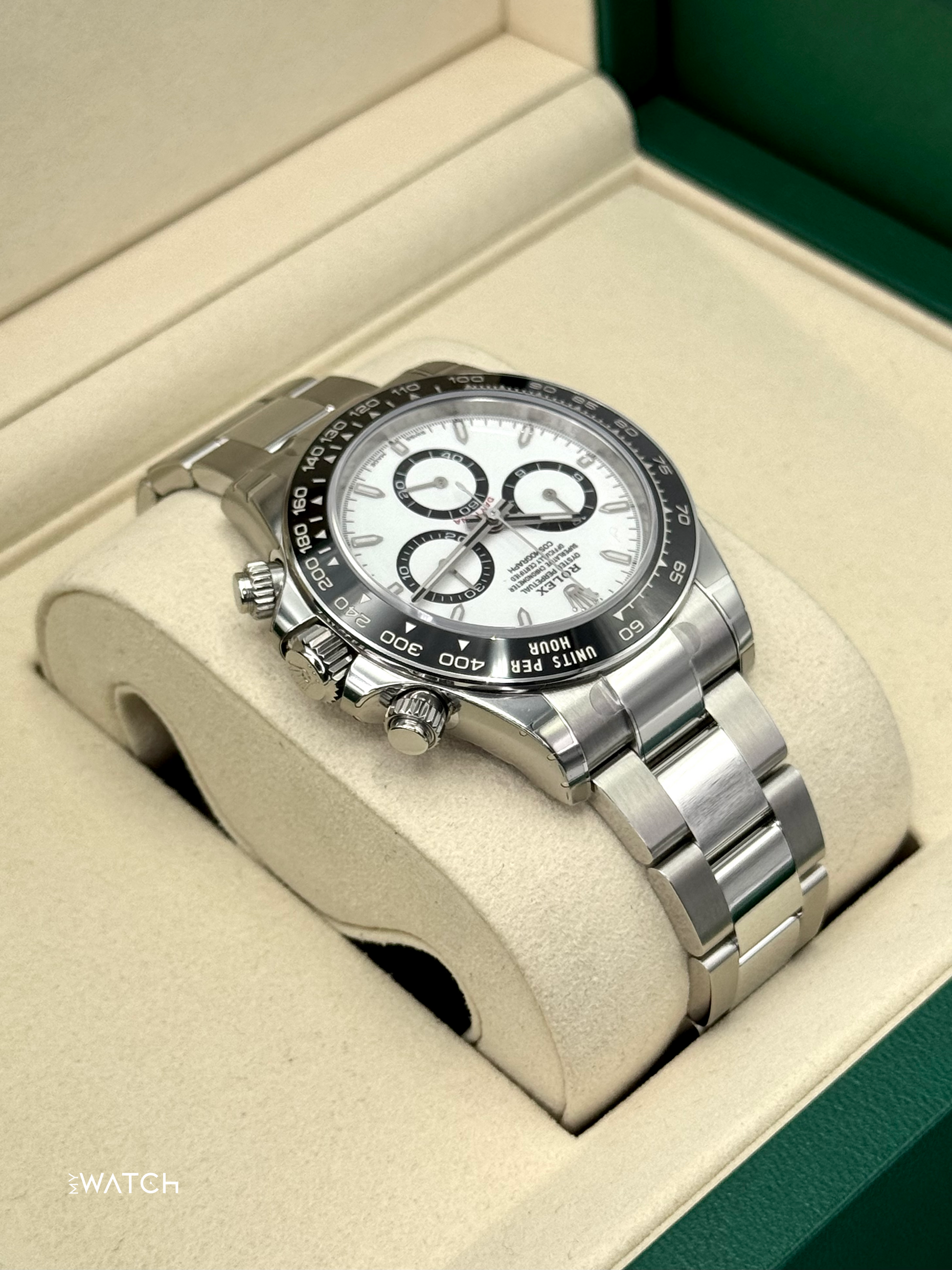 NEW 2025 Rolex Daytona 40mm 126500LN Stainless Steel Panda Dial (STICKERED) - MyWatchLLC