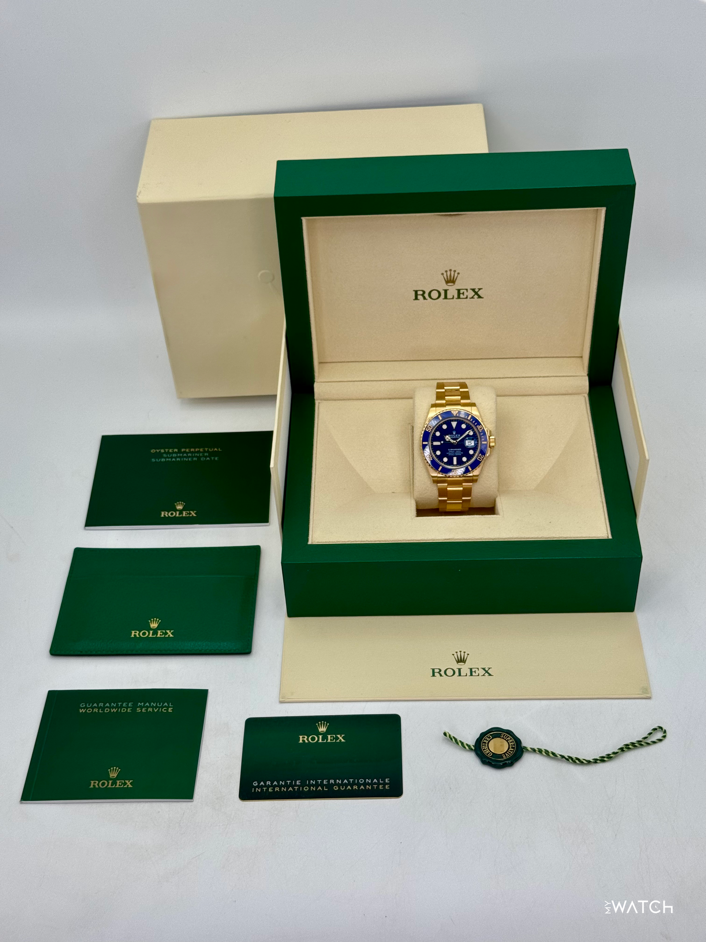 2024 Rolex Submariner "Bluesy" 41mm 126618LB Yellow Gold Blue Dial - MyWatchLLC