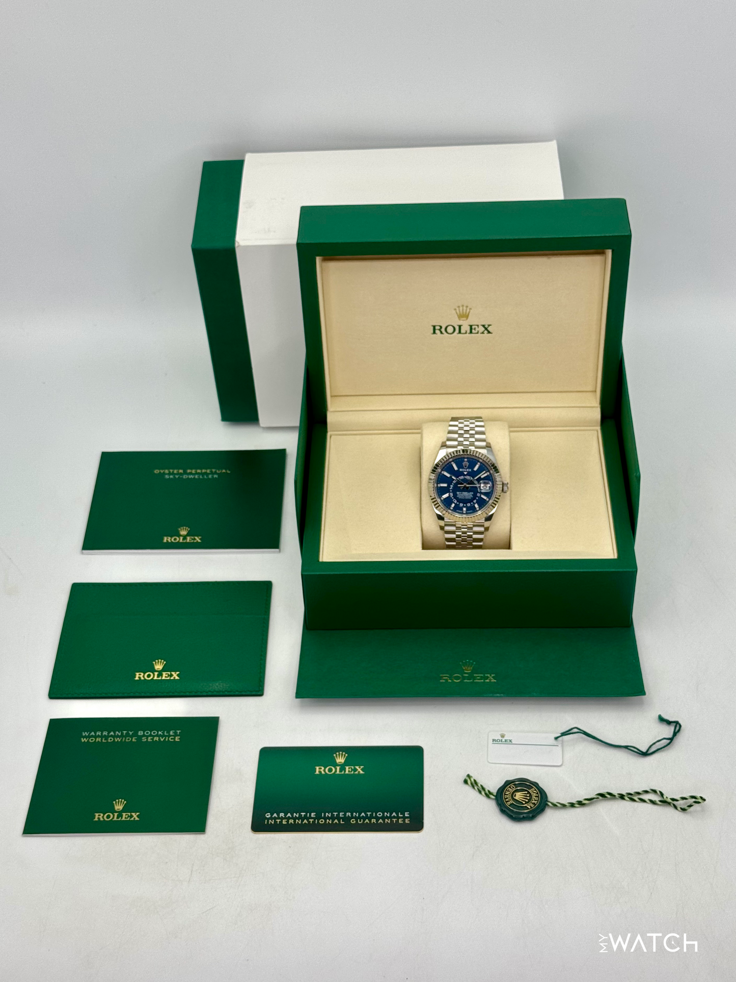 2025 Rolex Sky-Dweller 42mm 336934 Jubilee Blue Dial - MyWatchLLC