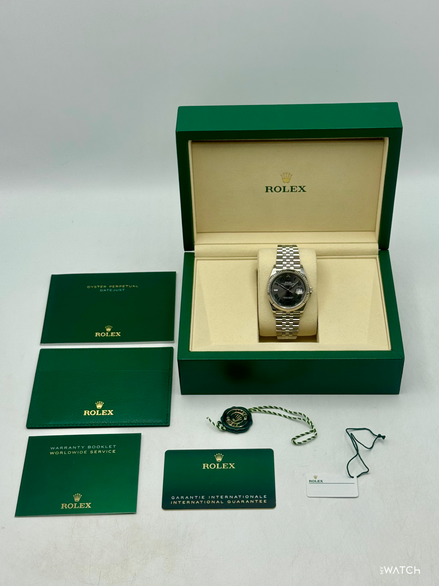2025 Rolex Datejust 36mm 126234 Jubilee Wimbledon Dial - MyWatchLLC