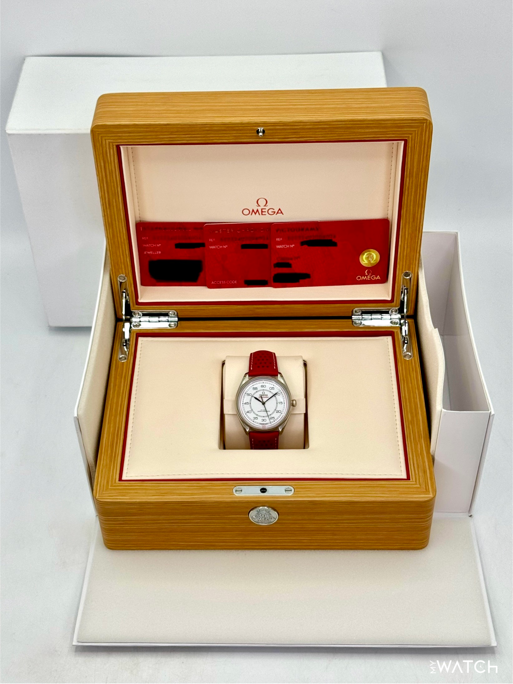 NEW 2026 Omega Olympic Official Timekeeper 39.5mm 522.32.40.20.04.004 White Dial - MyWatchLLC