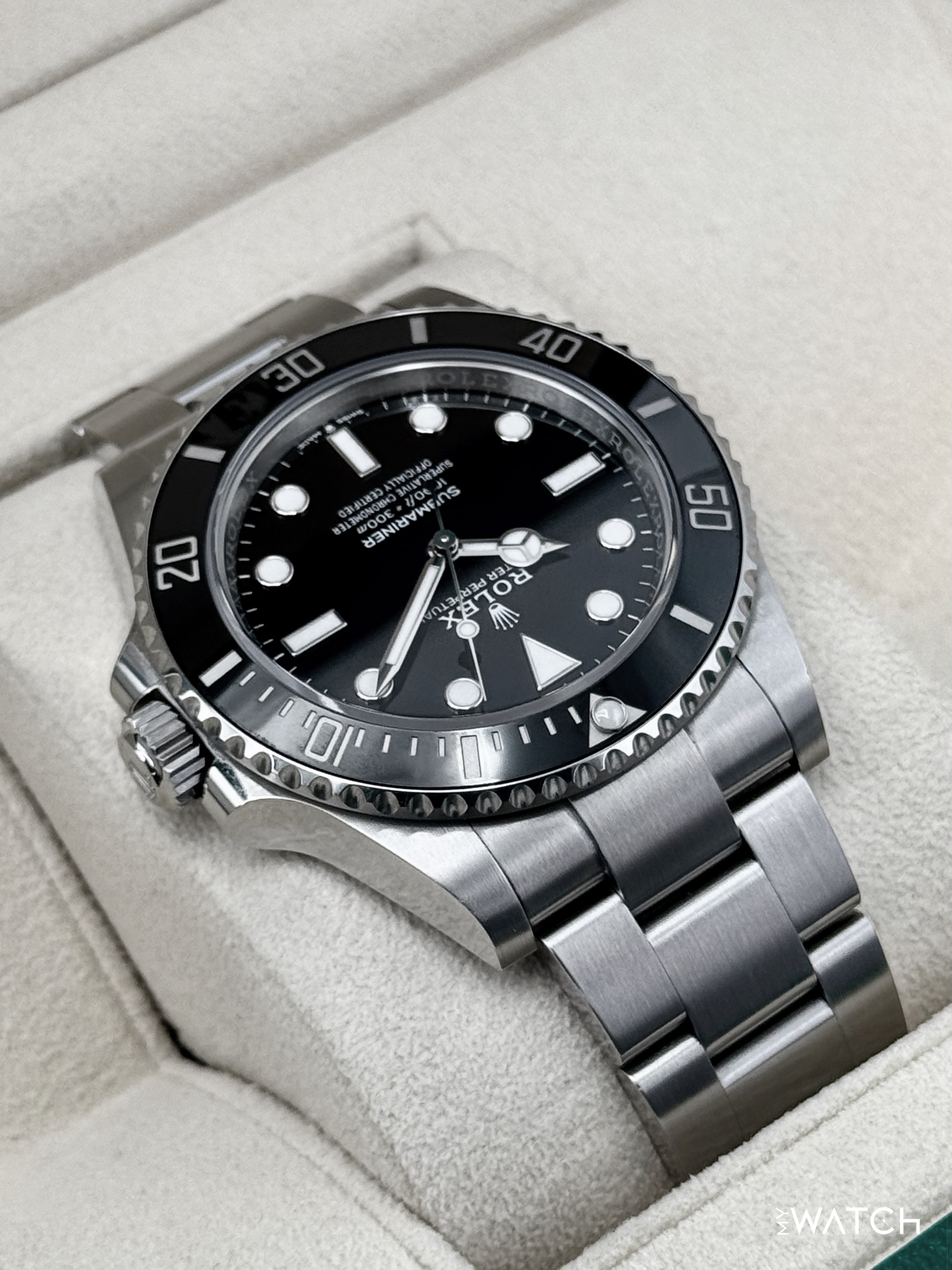 2024 Rolex Submariner 41mm 124060 Stainless Steel Black Dial - MyWatchLLC