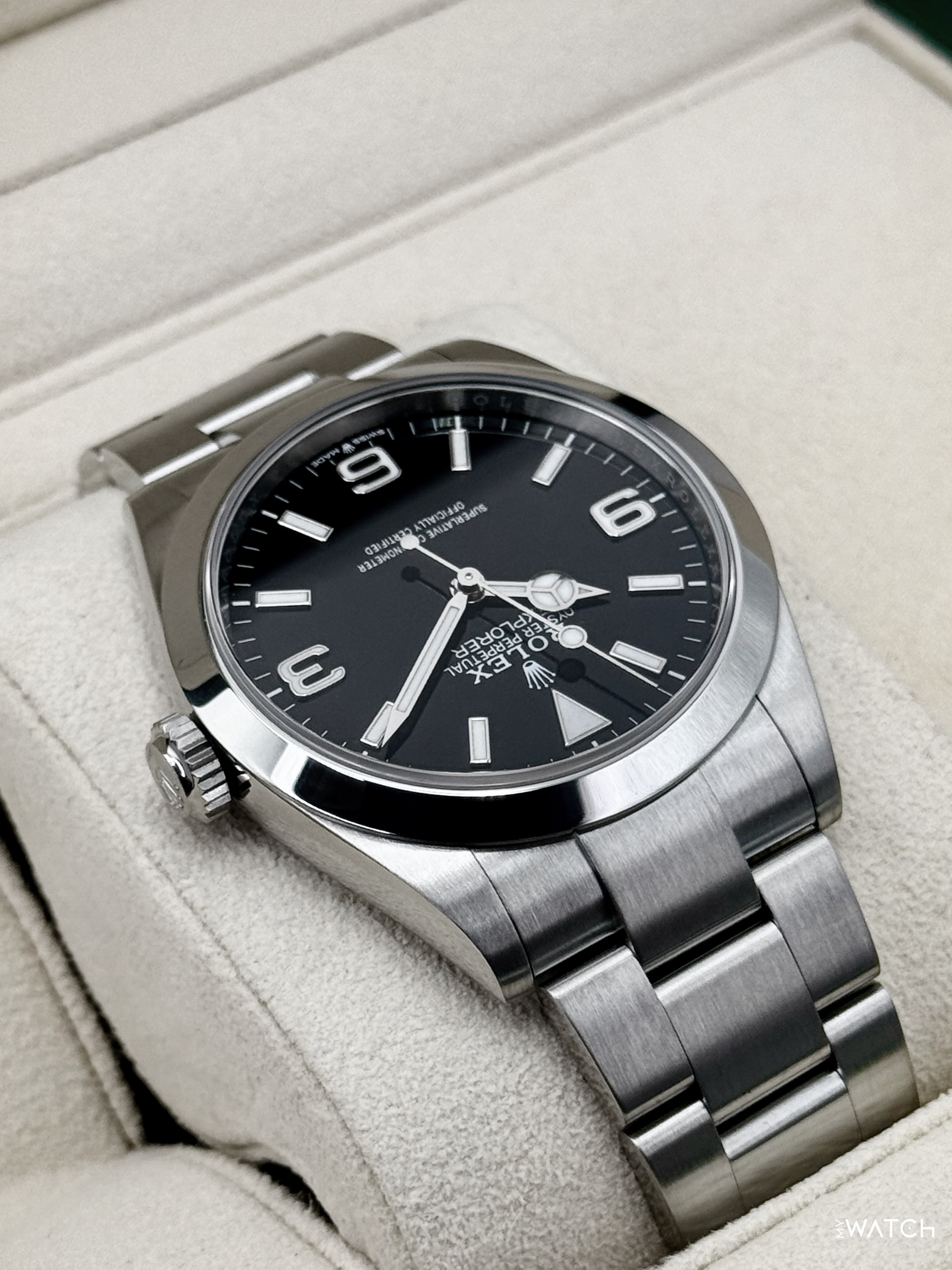 2023 Rolex Explorer 40mm 224270 Stainless Steel Black Dial - MyWatchLLC