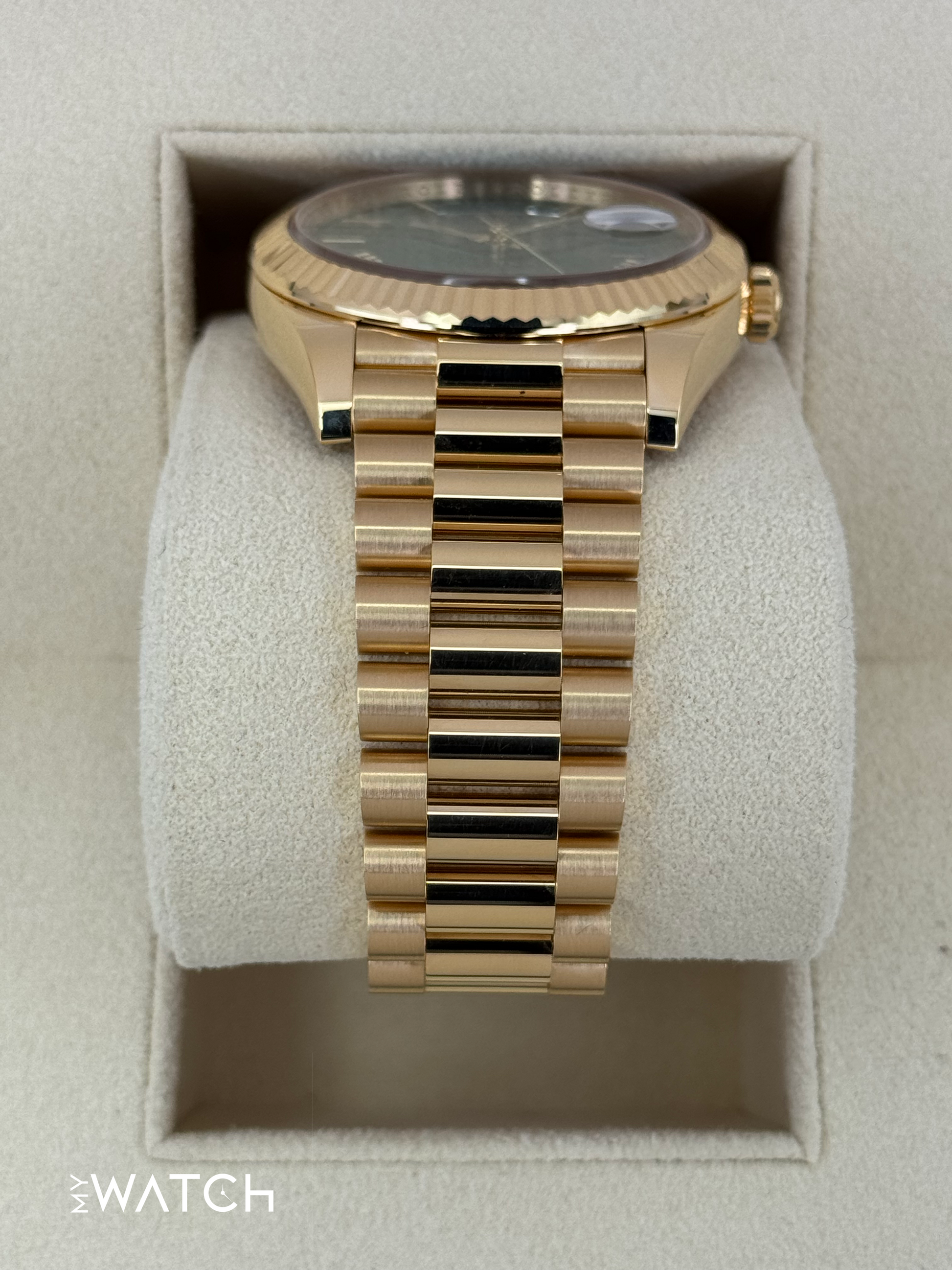 NEW 2025 Rolex Day-Date 40mm 228238 Presidential Green Dial - MyWatchLLC