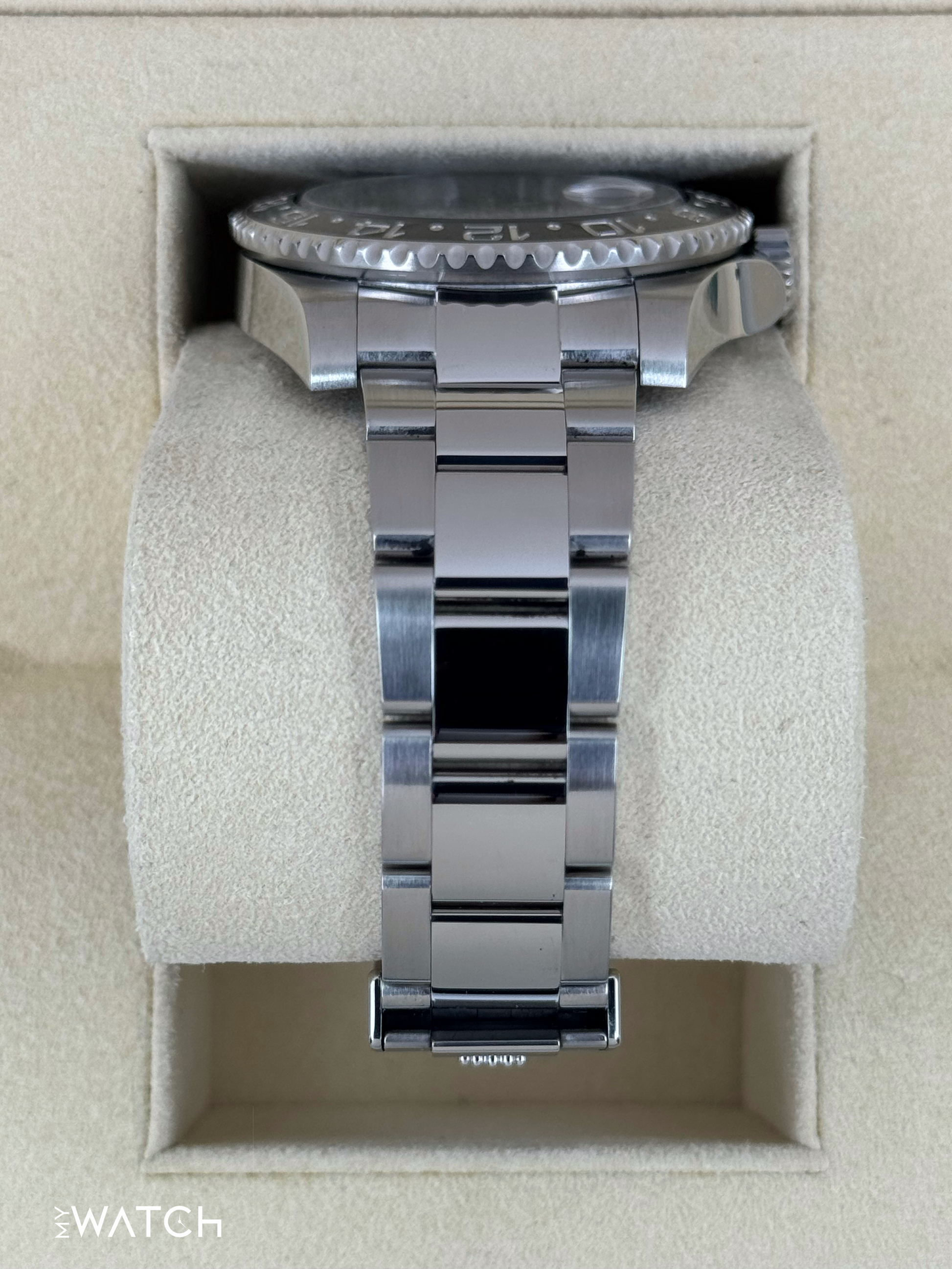 2019 Rolex GMT-Master II 40mm 116710LN Stainless Steel Black Dial - MyWatchLLC