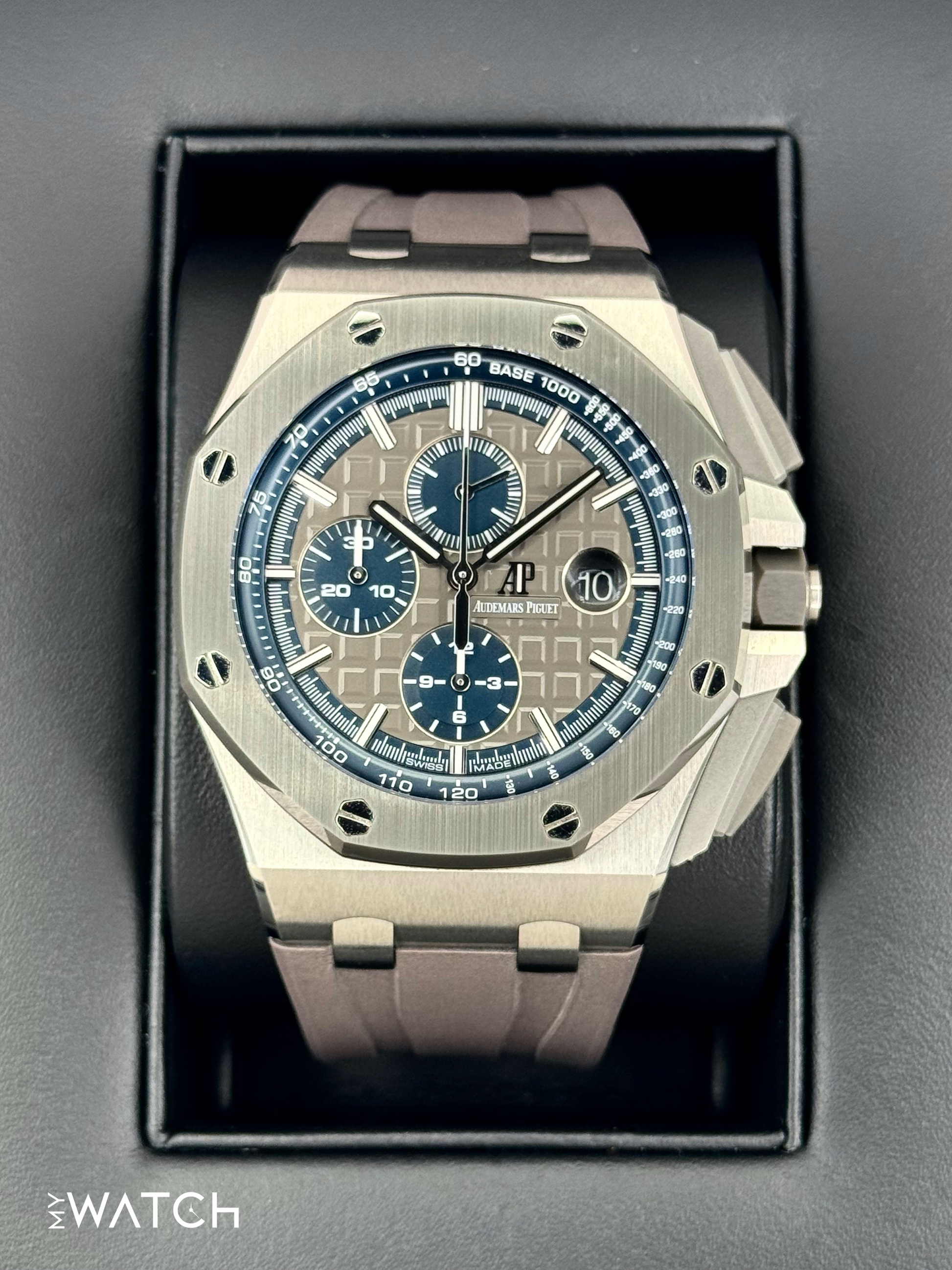 2021 Audemars Piguet Royal Oak Chronograph 44mm 26400IO Titanium - MyWatchLLC