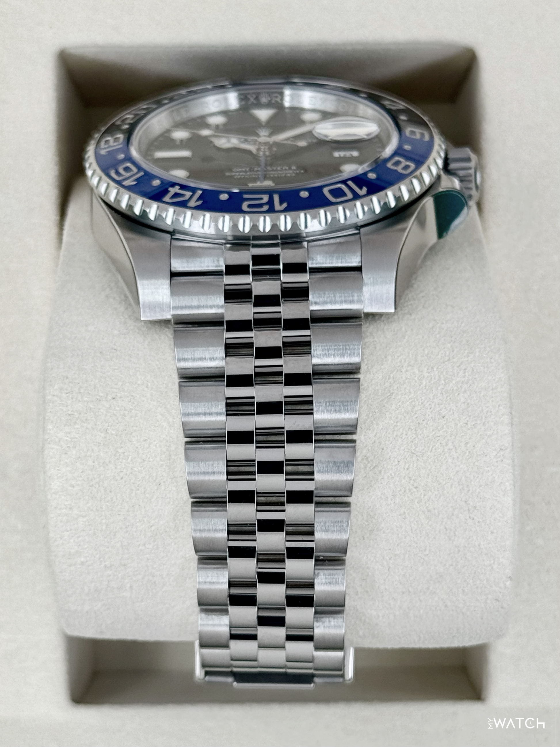 NEW 2026 Rolex GMT-Master II "Batgirl" 40mm 126710BLNR Jubilee (STICKERED) - MyWatchLLC