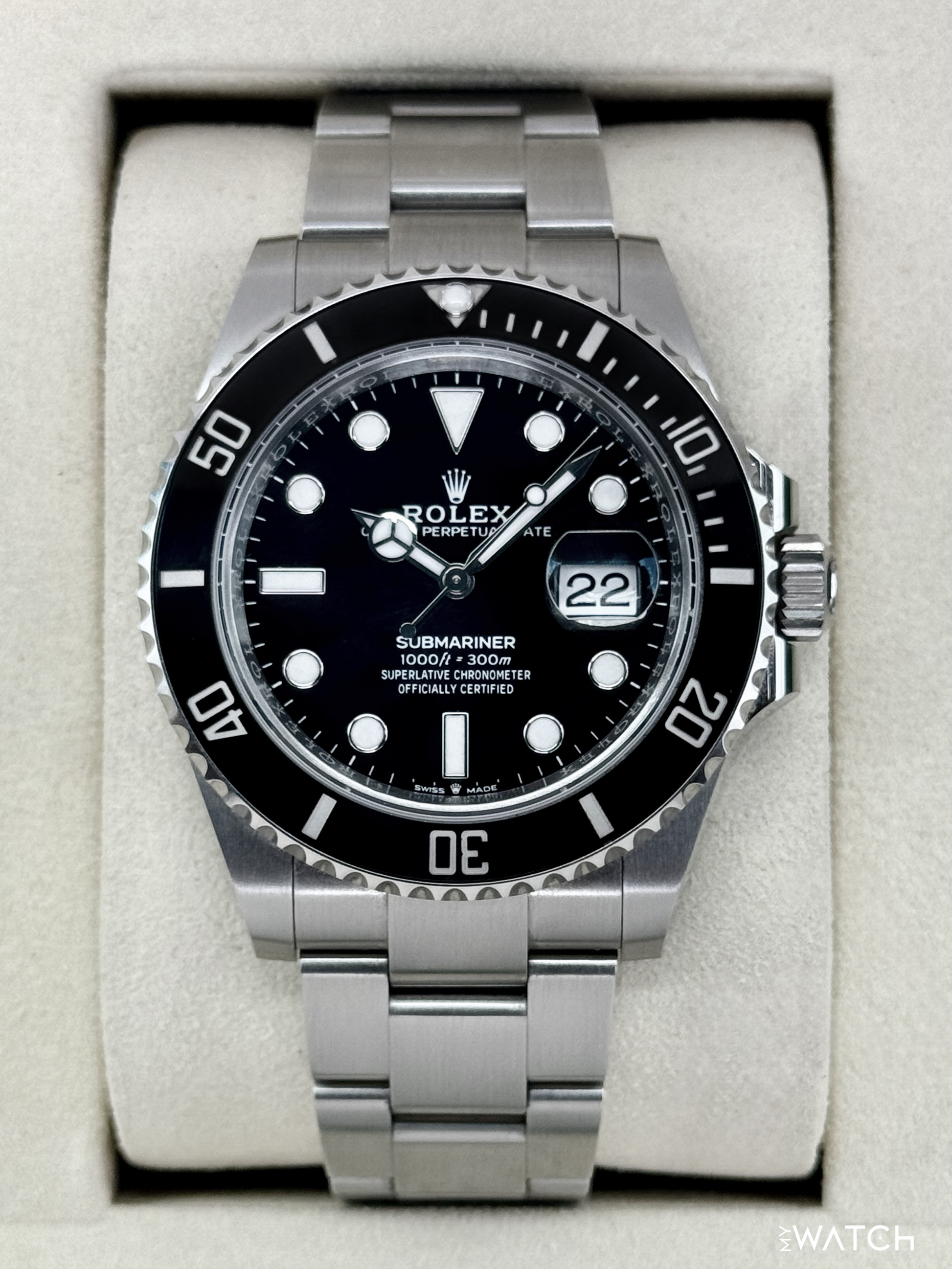 2026 Rolex Submariner 41mm 126610LN Stainless Steel Black Dial - MyWatchLLC