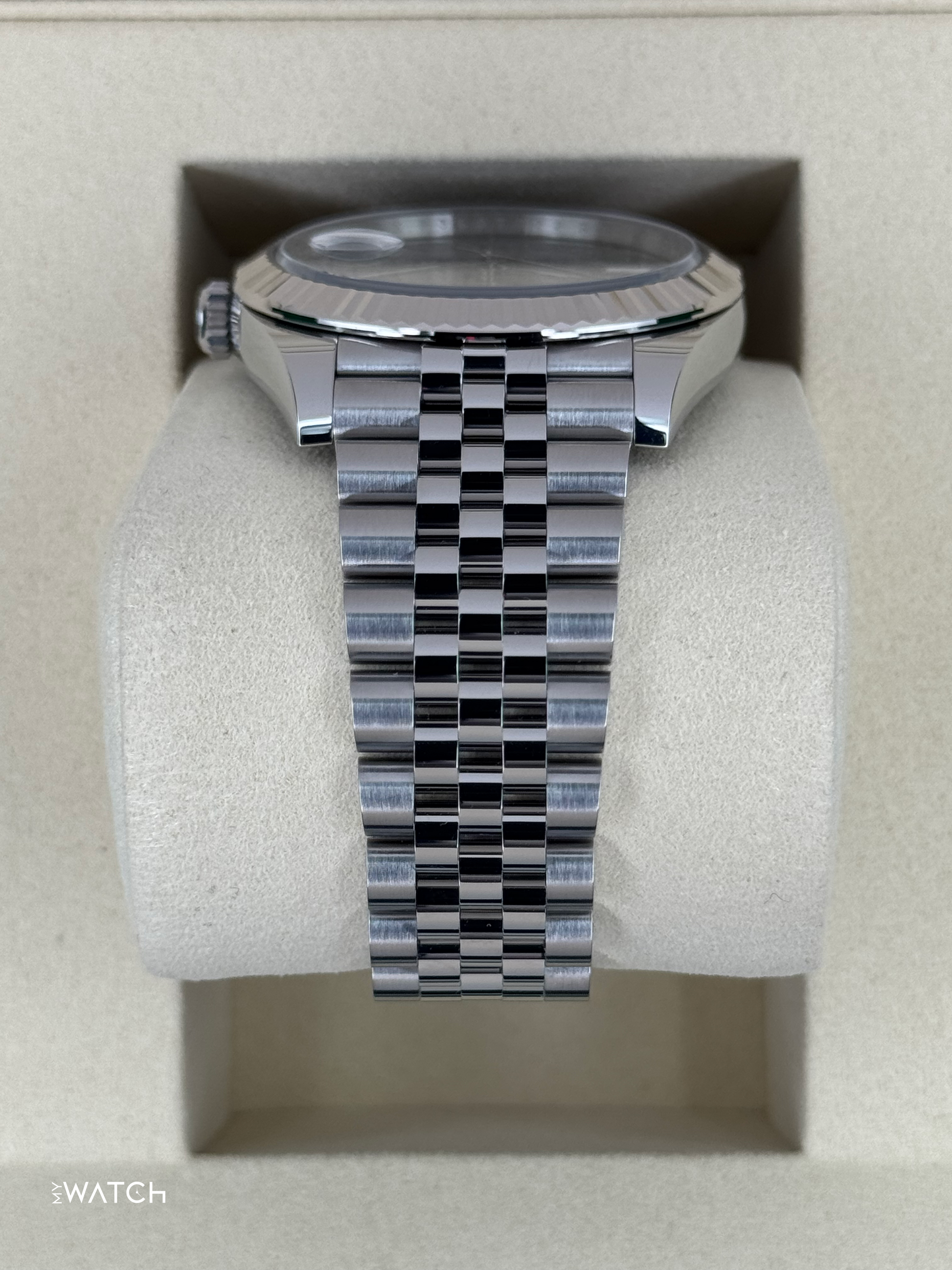 NEW 2025 Rolex Datejust 41mm 126334 Jubilee Wimbledon Dial - MyWatchLLC