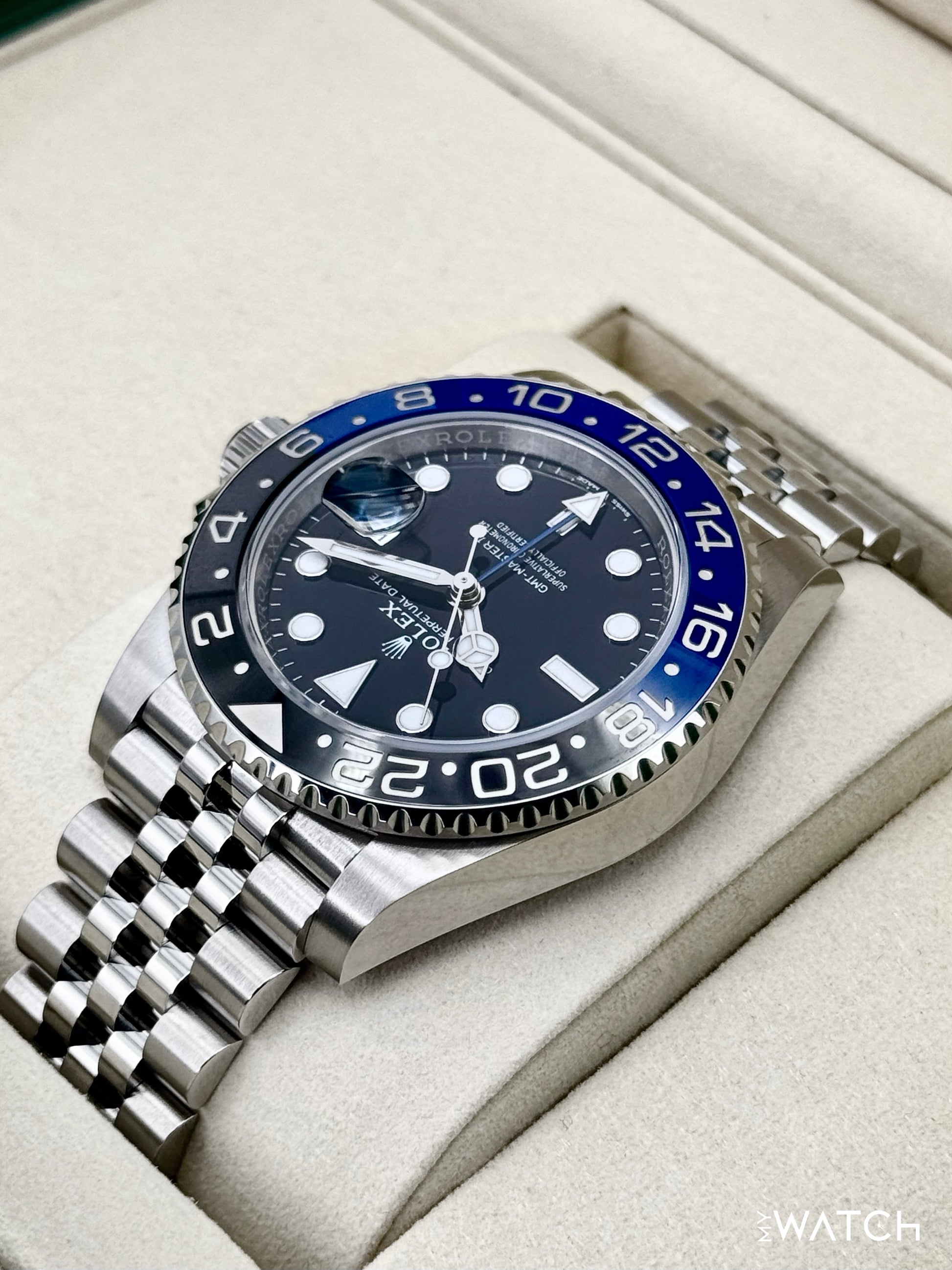 NEW 2025 Rolex GMT-Master II "Batgirl" 40mm 126710BLNR Jubilee - MyWatchLLC