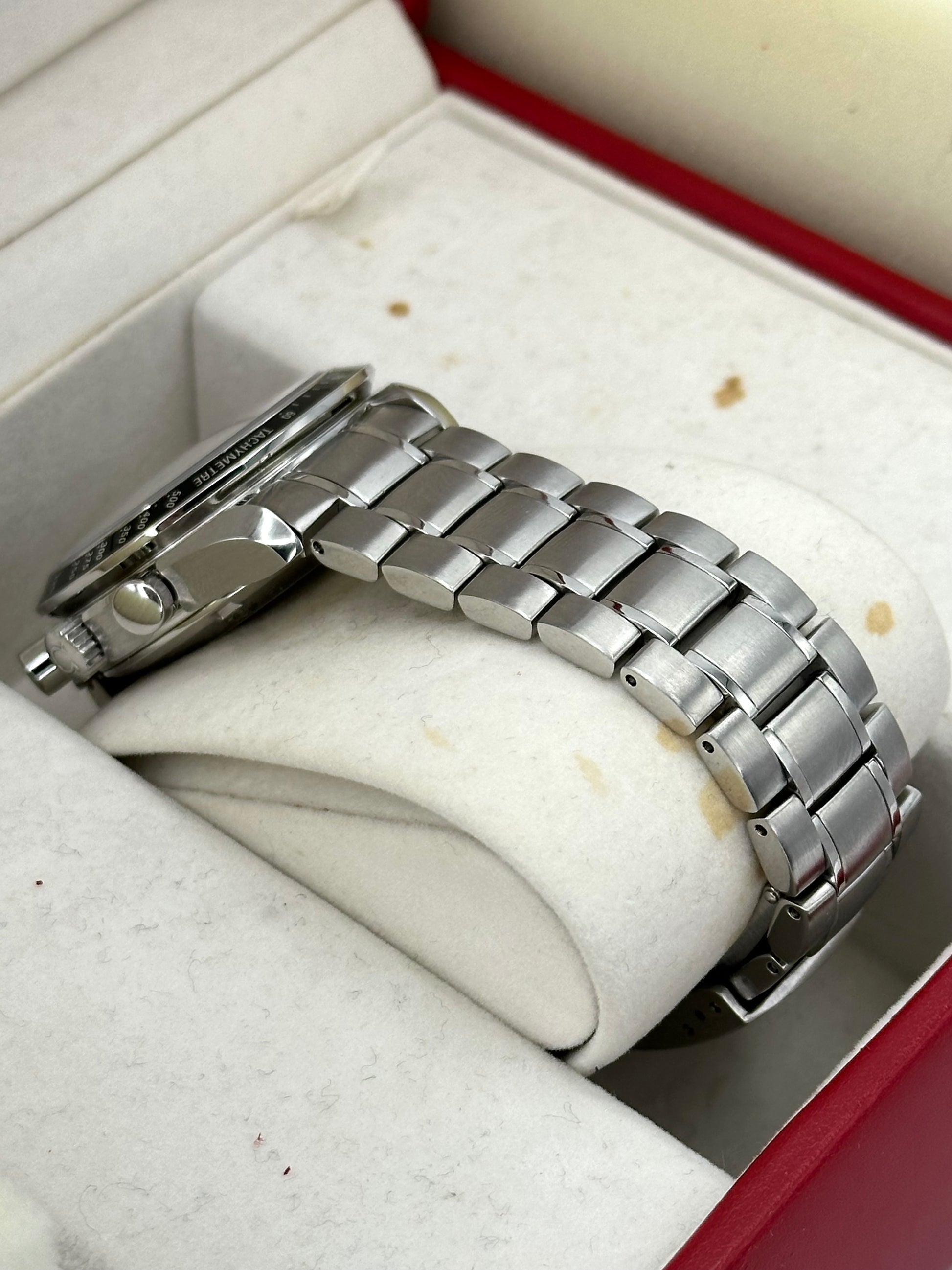 2013 Omega Speedmaster Date 40mm 323.30.40.40.06.001 Grey Dial - MyWatchLLC