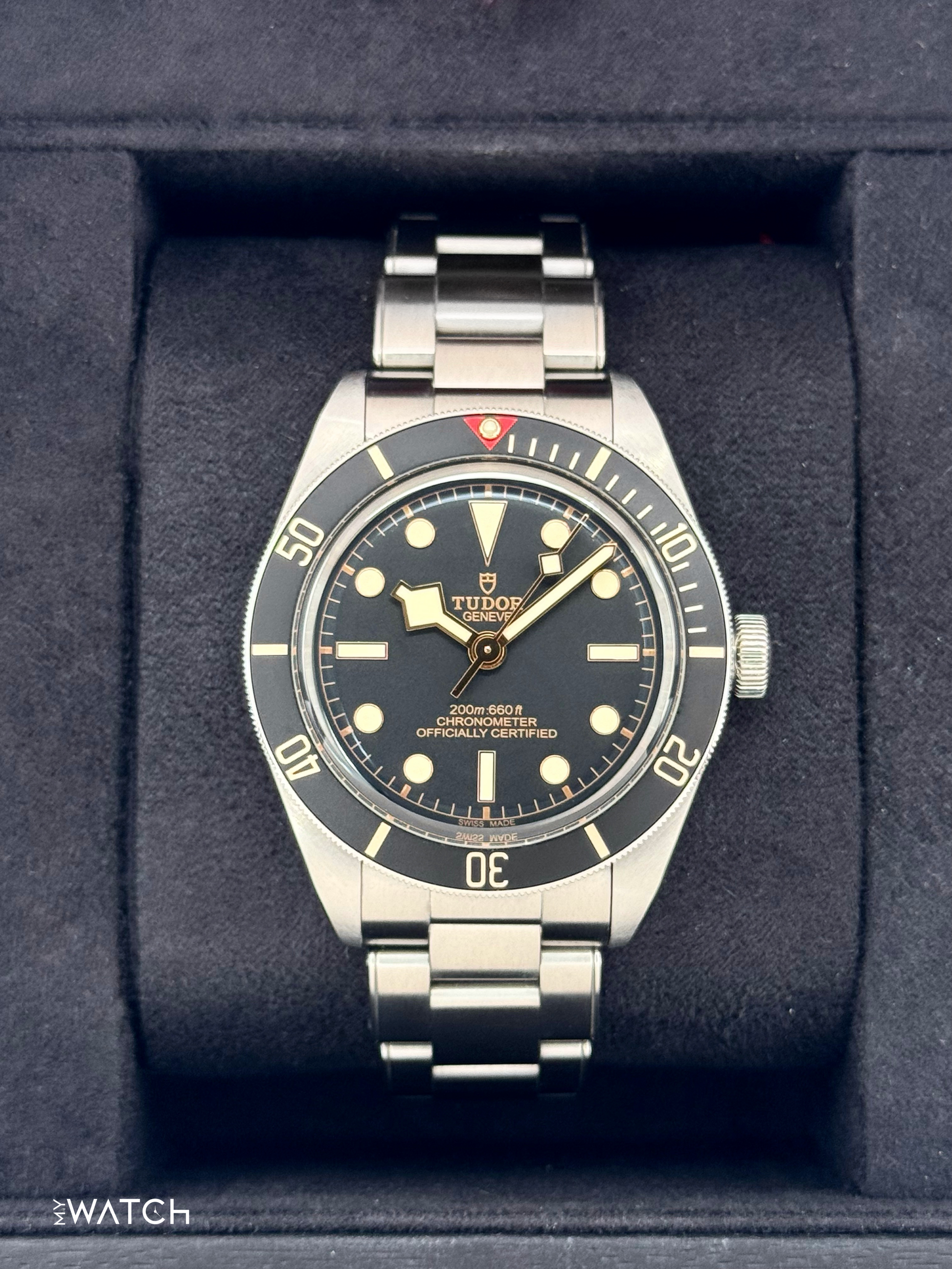 2020 Tudor Black Bay Fifty-Eight 39mm 79030N Stainless Steel Black Dial - MyWatchLLC