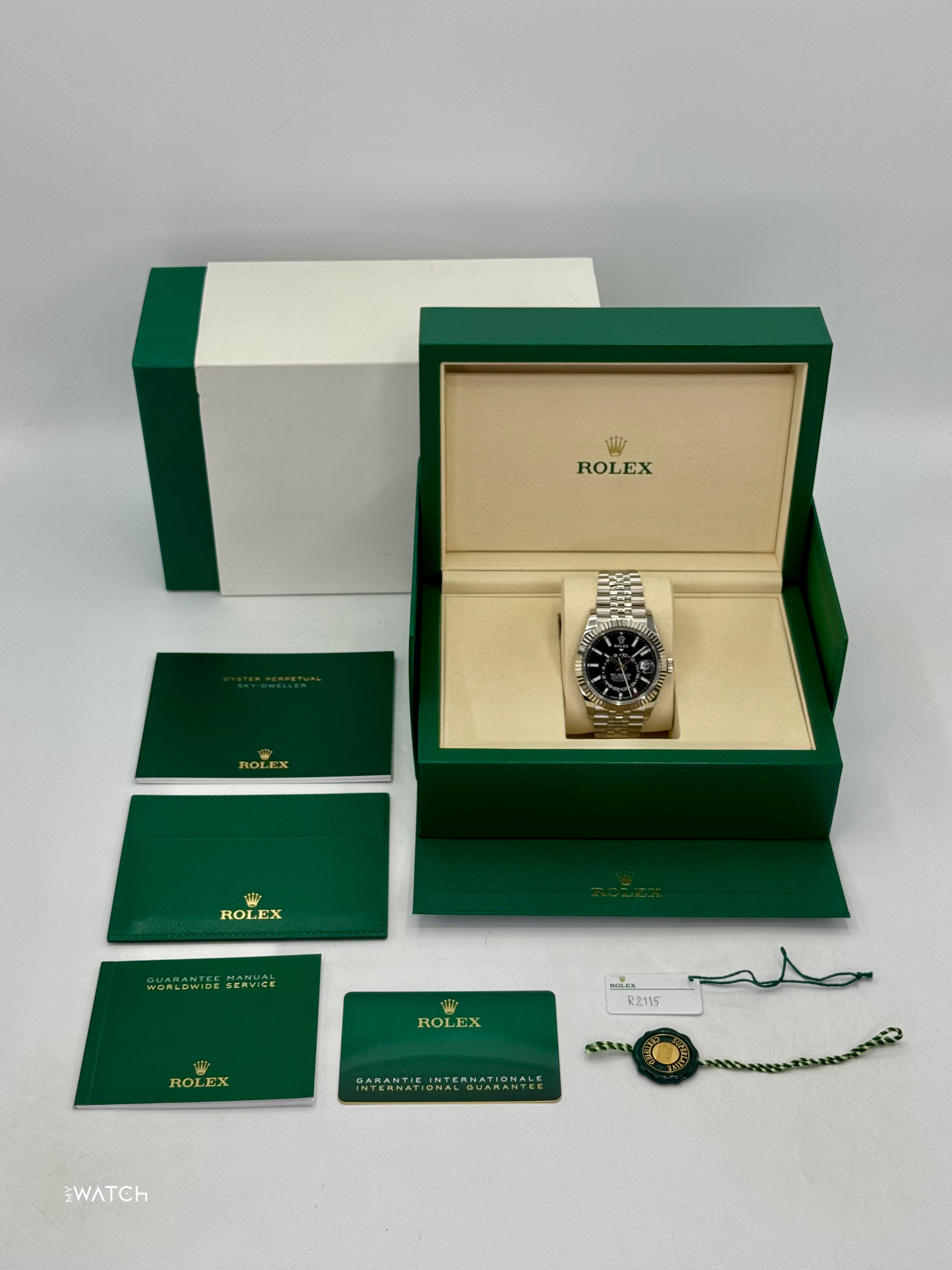 NEW 2025 Rolex Sky-Dweller 42mm 336934 Jubilee Black Dial - MyWatchLLC