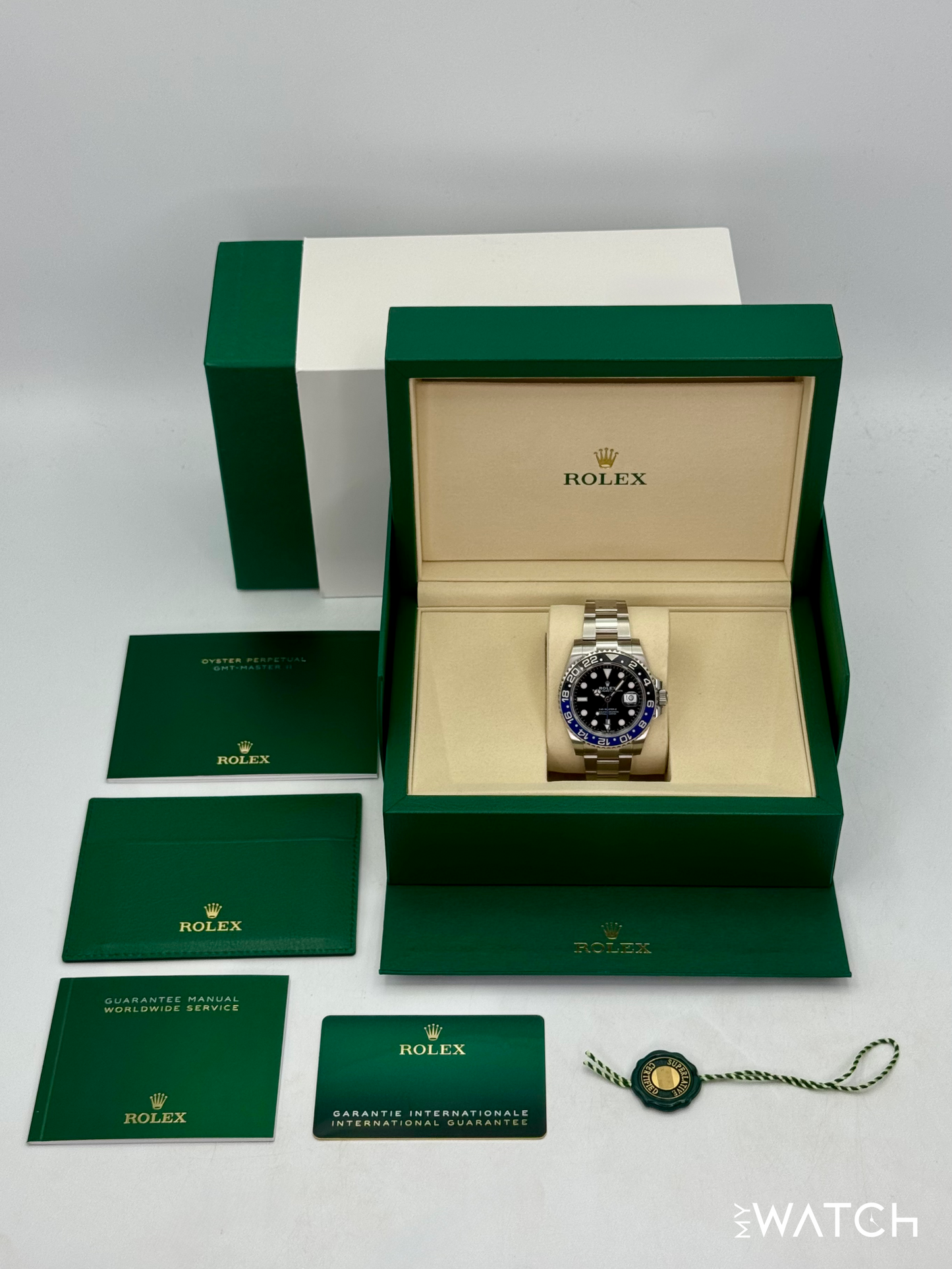 NEW 2025 Rolex GMT-Master II "Batman" 40mm 126710BLNR Oyster