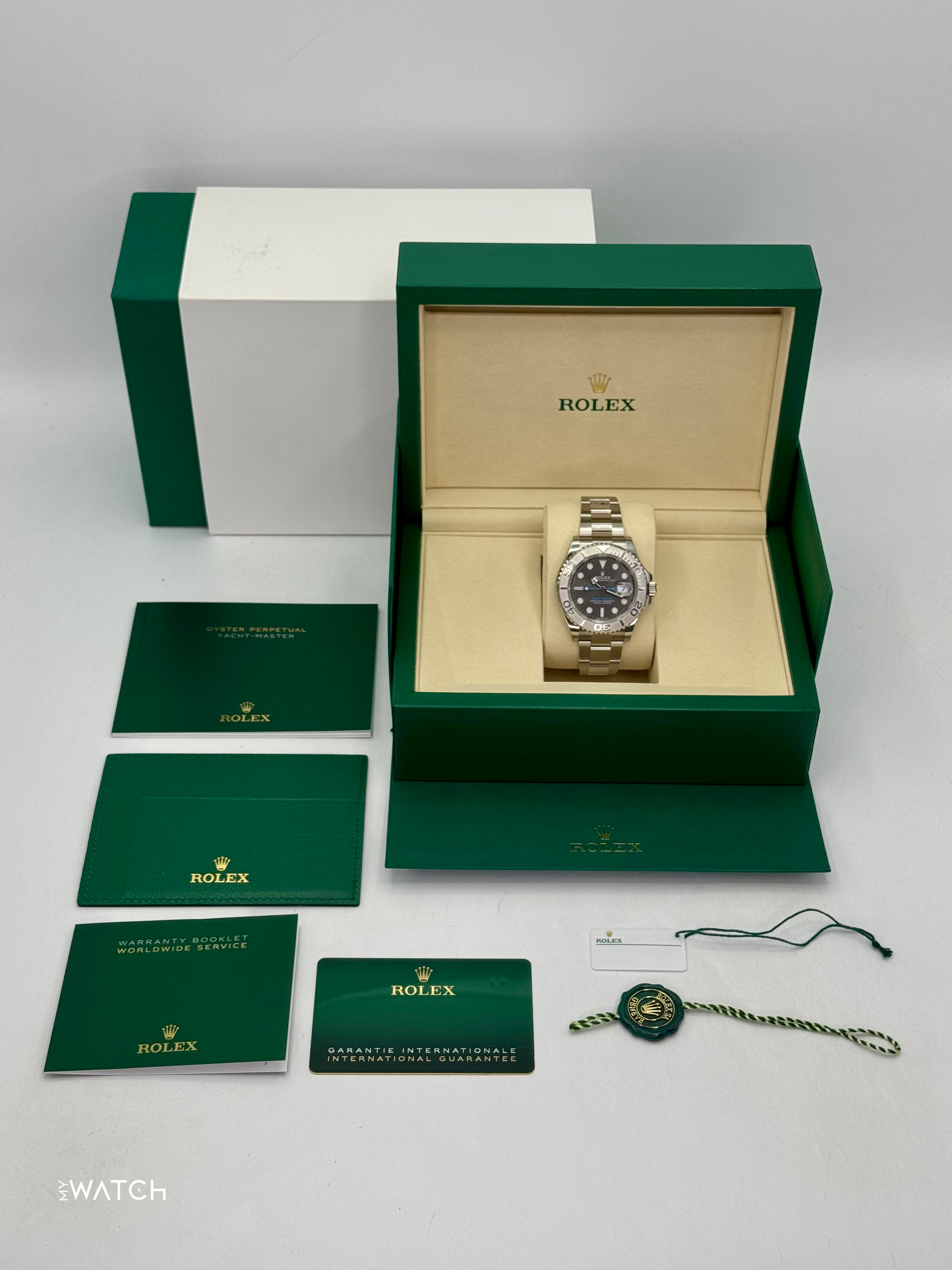 NEW 2025 Rolex Yacht-Master 40mm 126622 Stainless Steel Rhodium Dial - MyWatchLLC