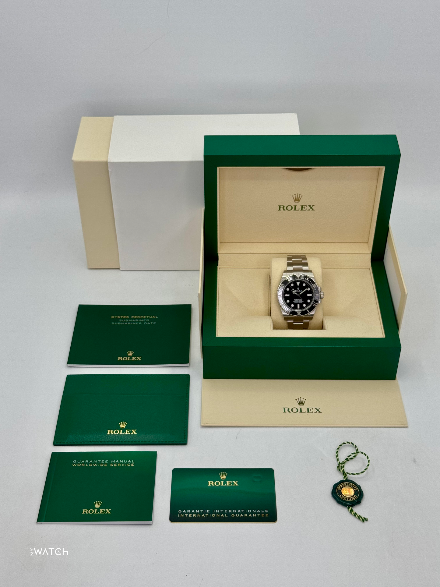 2025 Rolex Submariner 41mm 124060 Stainless Steel Black Dial