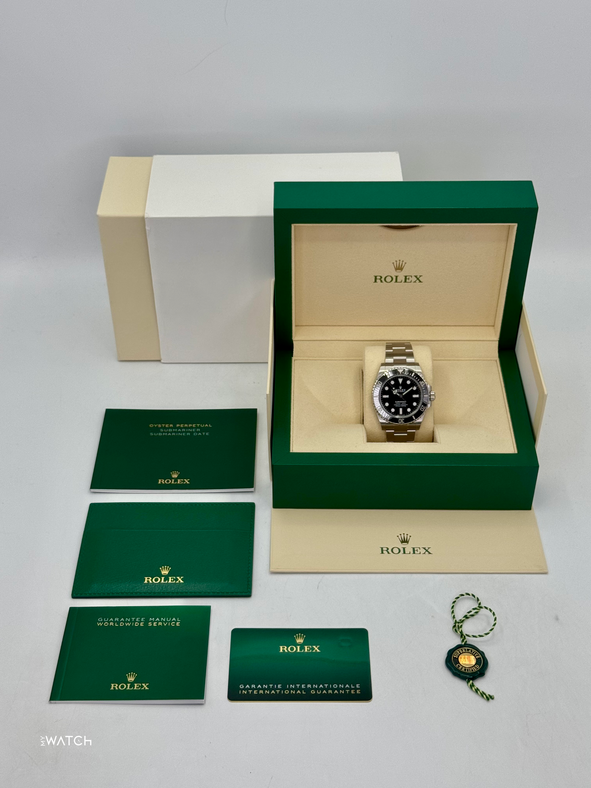 2025 Rolex Submariner 41mm 124060 Stainless Steel Black Dial - MyWatchLLC