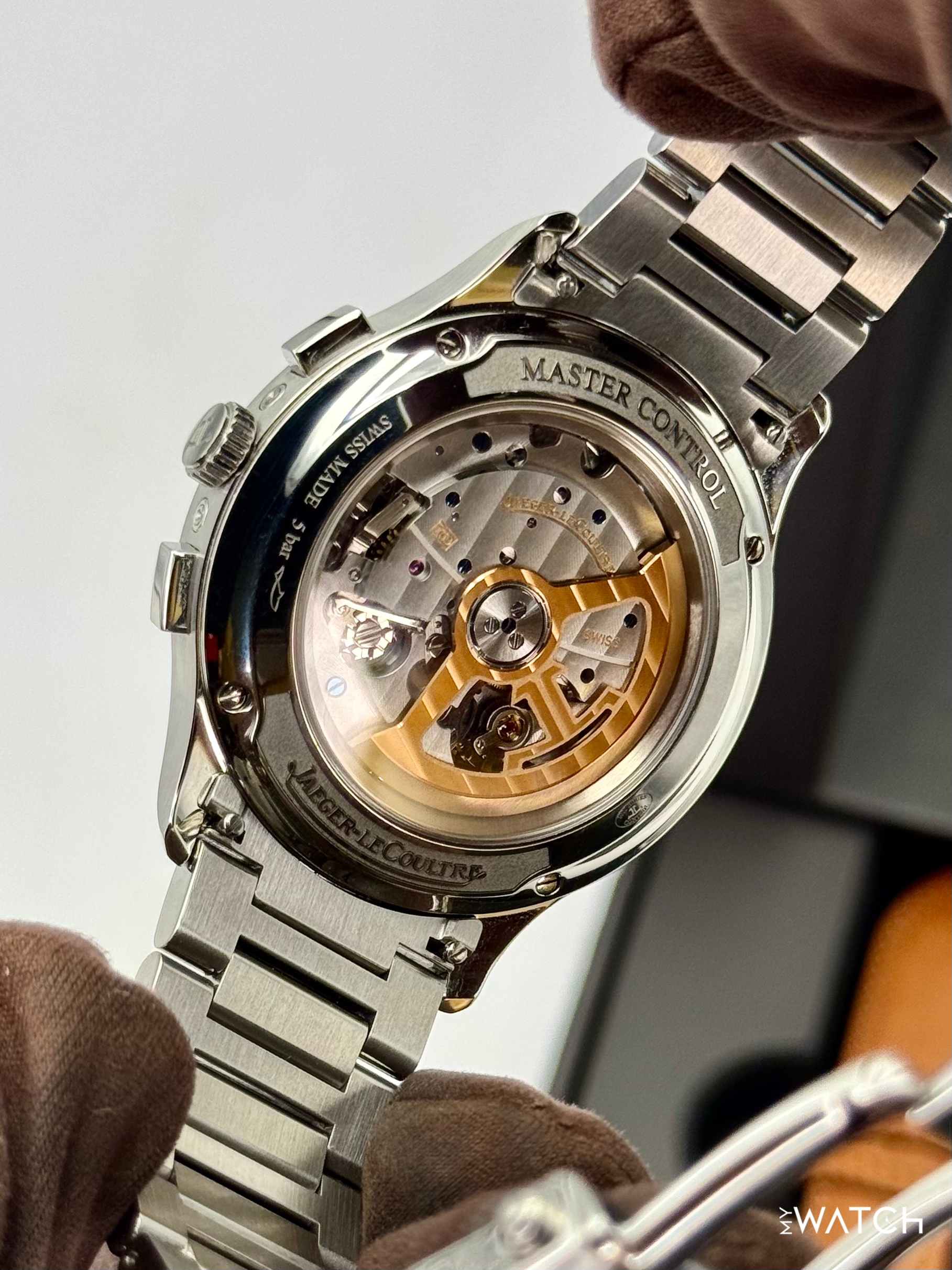 2025 Jaeger-LeCoultre Master Control 40mm Q413813J Stainless Steel White Dial - MyWatchLLC