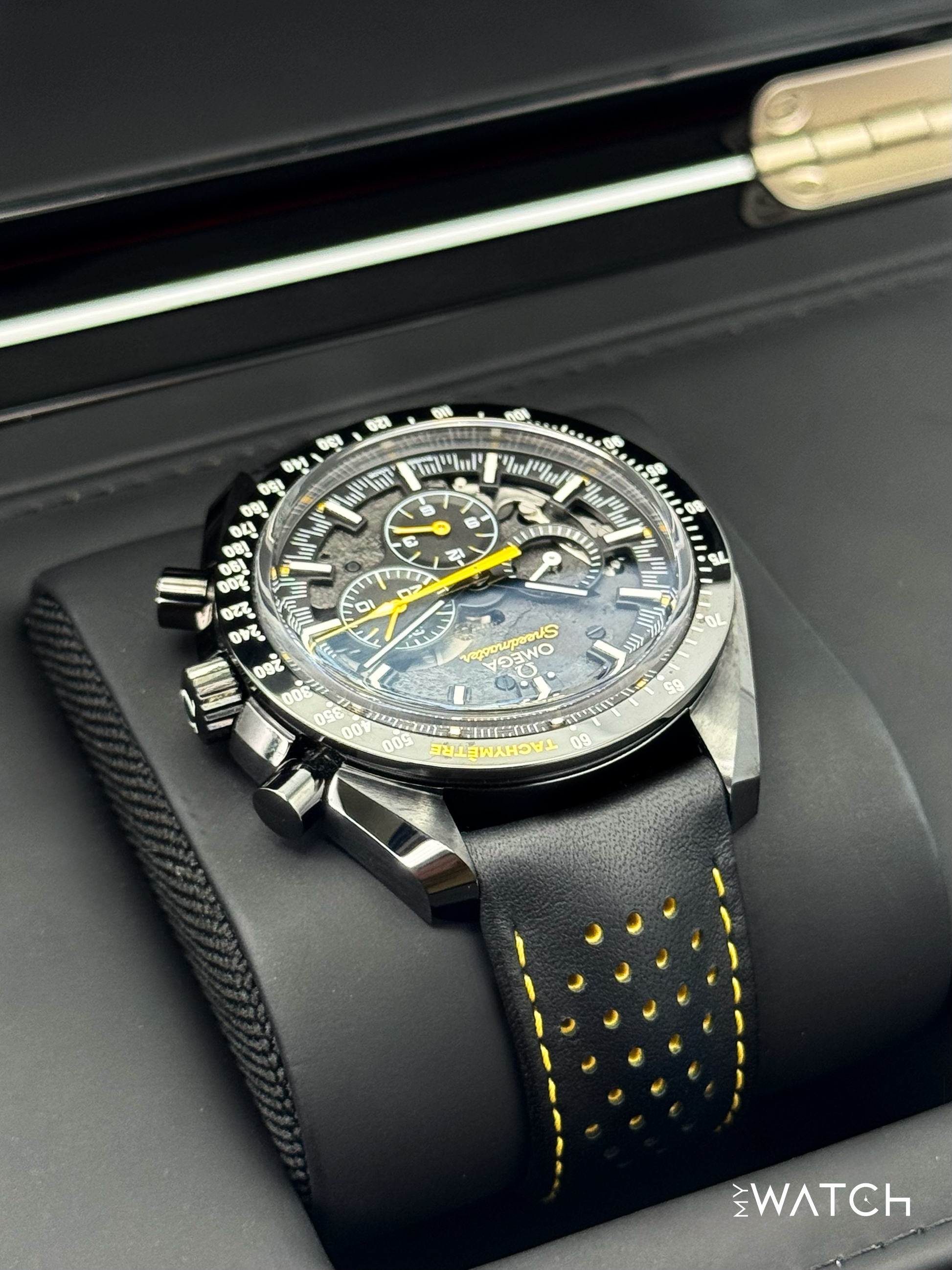 2021 Omega Speedmaster Dark Side Of The Moon 44.25mm Black Ceramic - MyWatchLLC