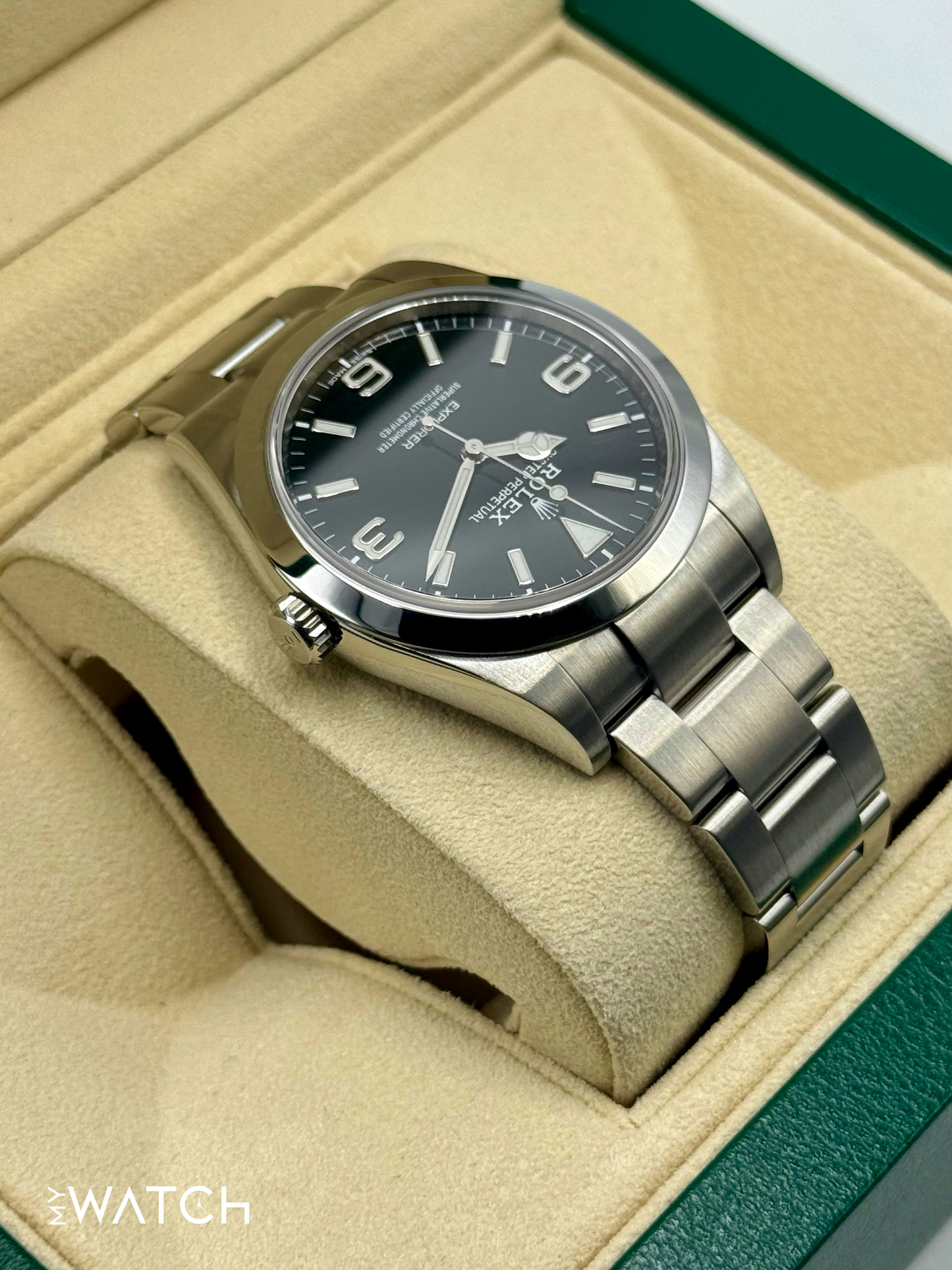 2020 Rolex Explorer 39mm 214270 Stainless Steel Black Dial