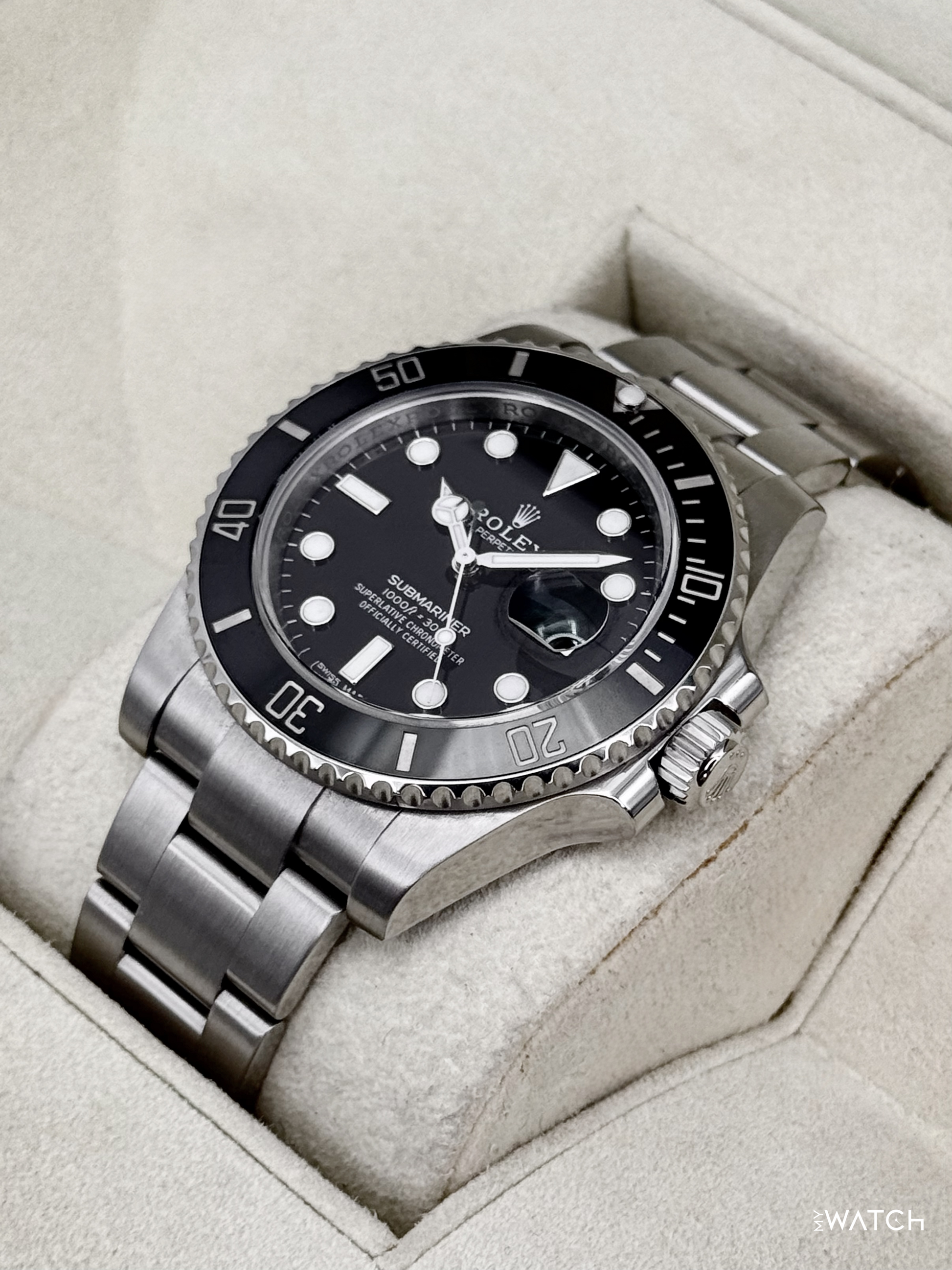 2012 Rolex Submariner 40mm 116610LN Stainless Steel Black Dial - MyWatchLLC