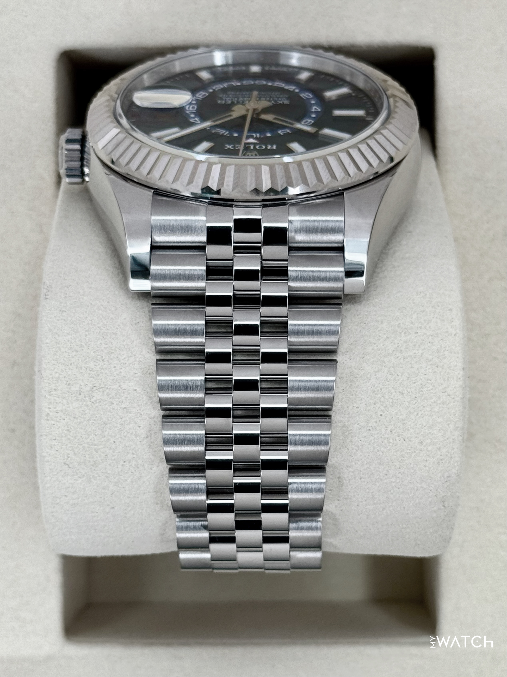 NEW 2026 Rolex Sky-Dweller 42mm 336934 Jubilee Blue Dial - MyWatchLLC