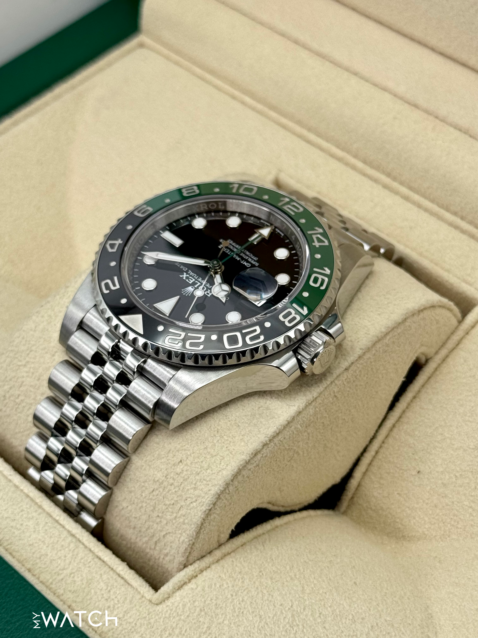 2024 Rolex GMT-Master II "Sprite" 40mm 126720VTNR Jubilee - MyWatchLLC
