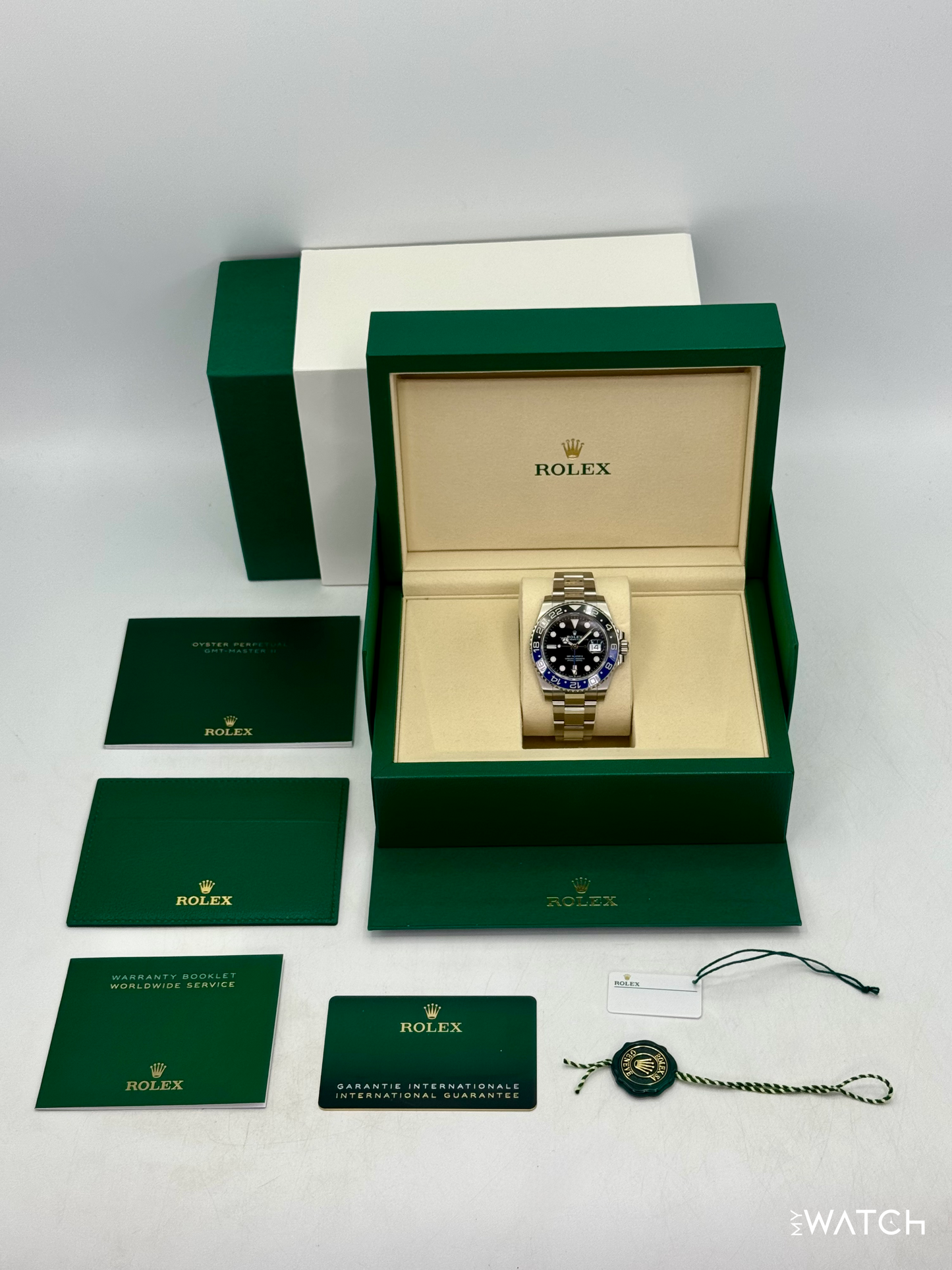 2026 Rolex GMT-Master II "Batman" 40mm 126710BLNR Oyster - MyWatchLLC