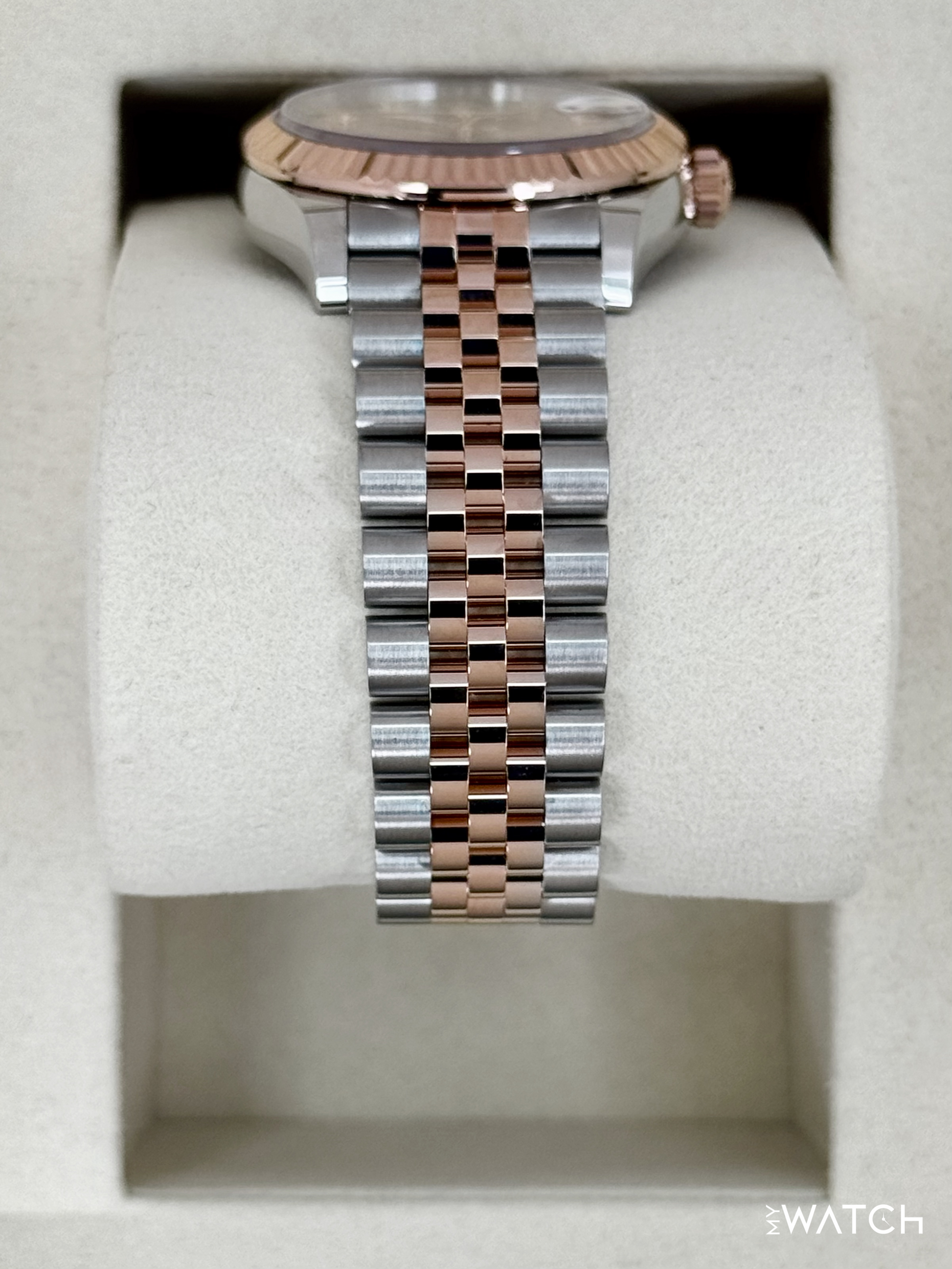 NEW 2026 Rolex Ladies Datejust 31mm 278271 Two-Tone Jubilee Pink Diamond Dial - MyWatchLLC