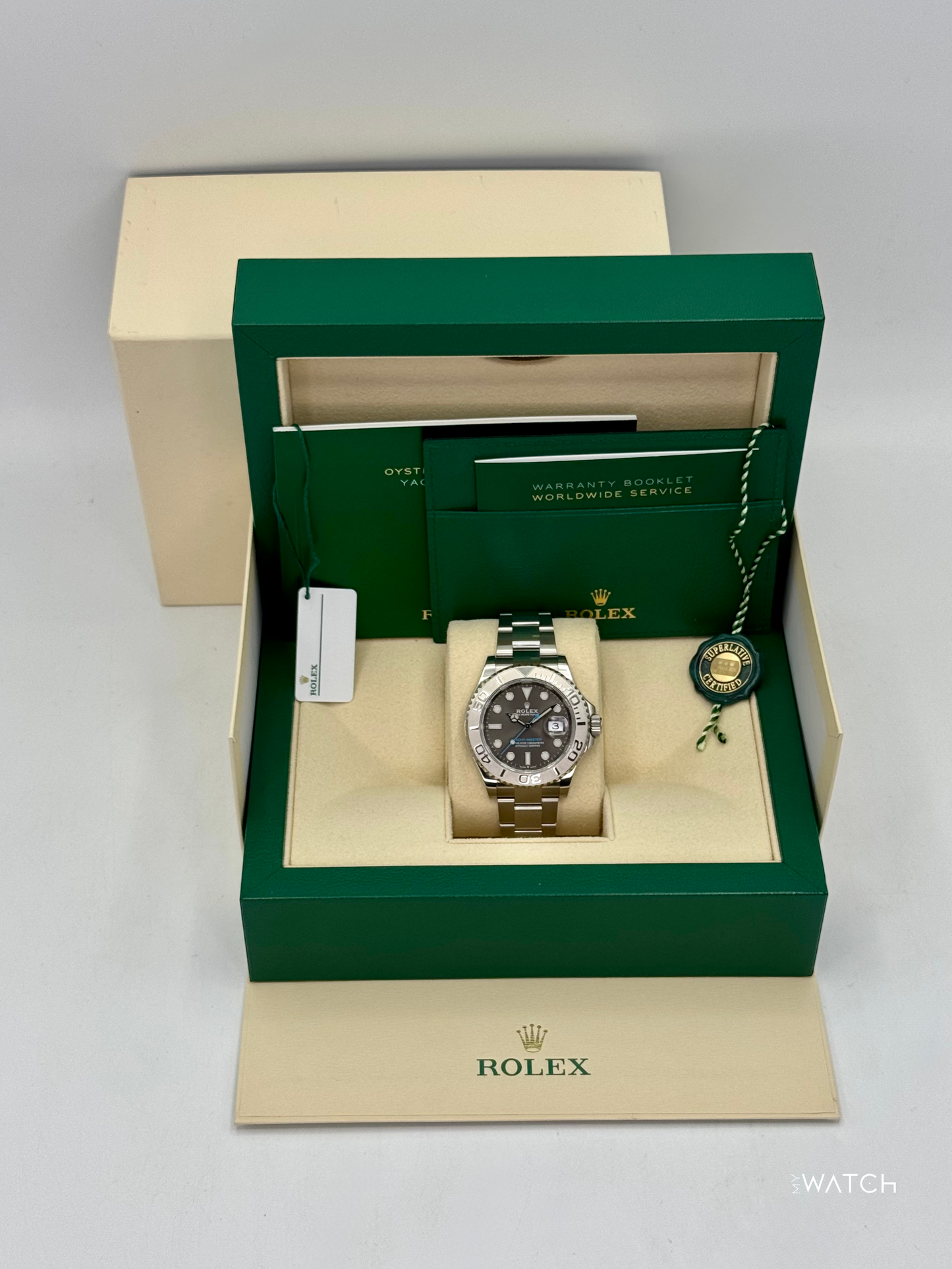 2021 Rolex Yacht-Master 40mm 126622 Stainless Steel Rhodium Dial