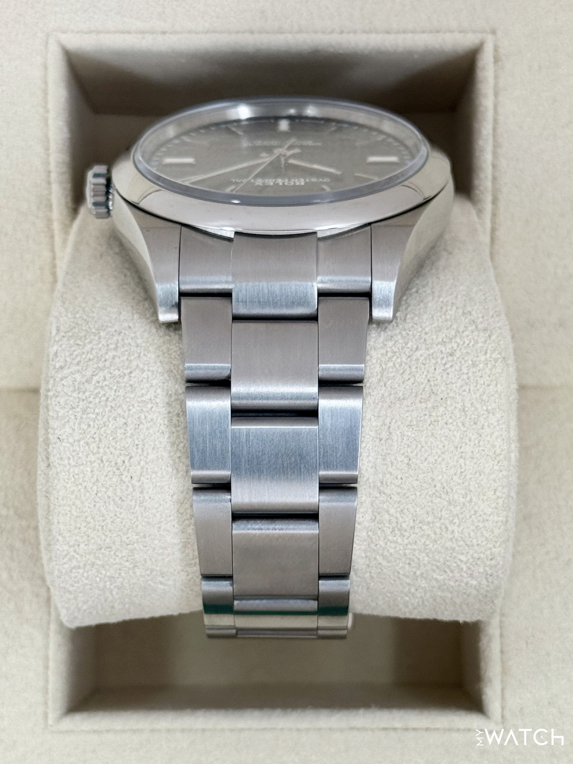 2019 Rolex Oyster Perpetual 39mm 114300 Rhodium Dial - MyWatchLLC
