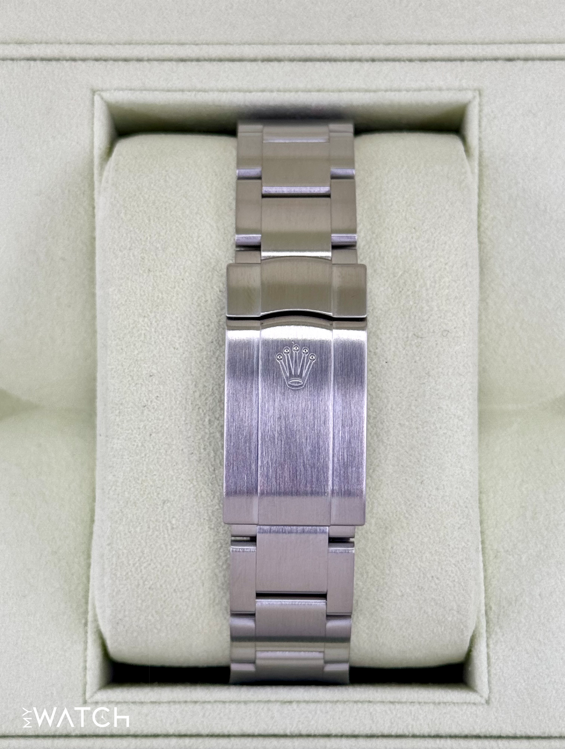 2008 Rolex Oyster Perpetual 36mm 116034 Blue Dial - MyWatchLLC