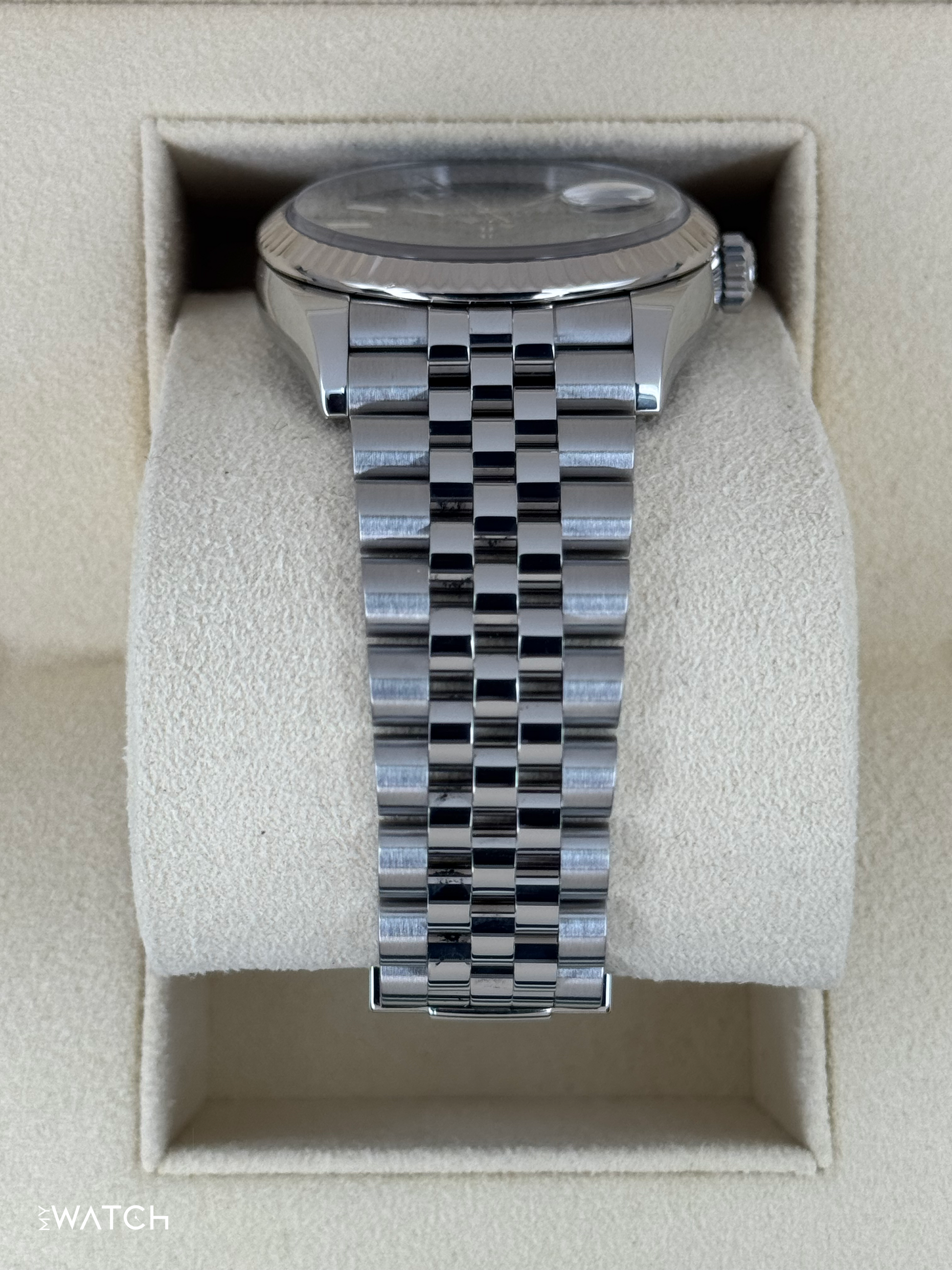 2024 Rolex Datejust 36mm 126234 Stainless Steel Jubilee Black Dial - MyWatchLLC